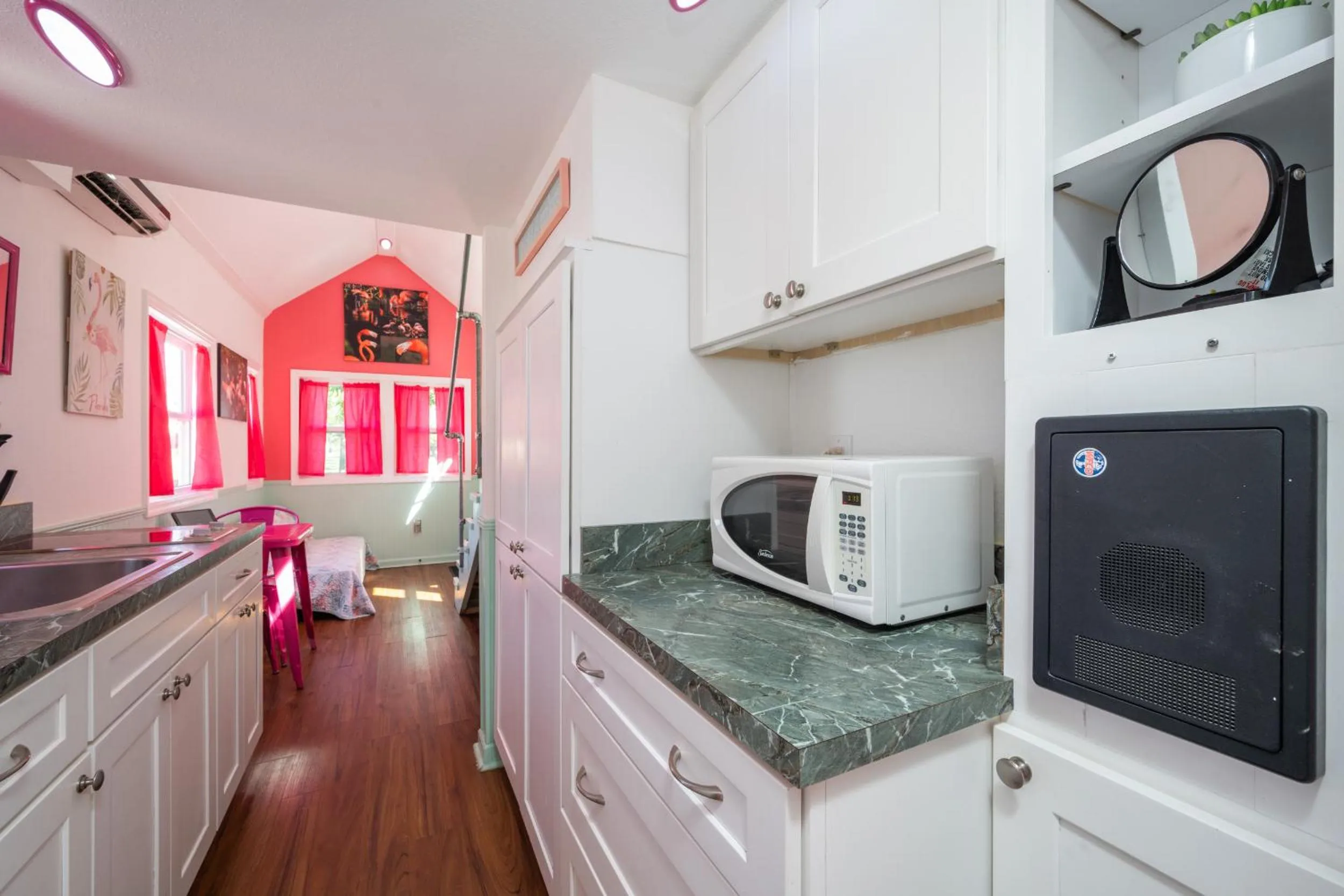 Kitchen or kitchenette in Tiny House Siesta
