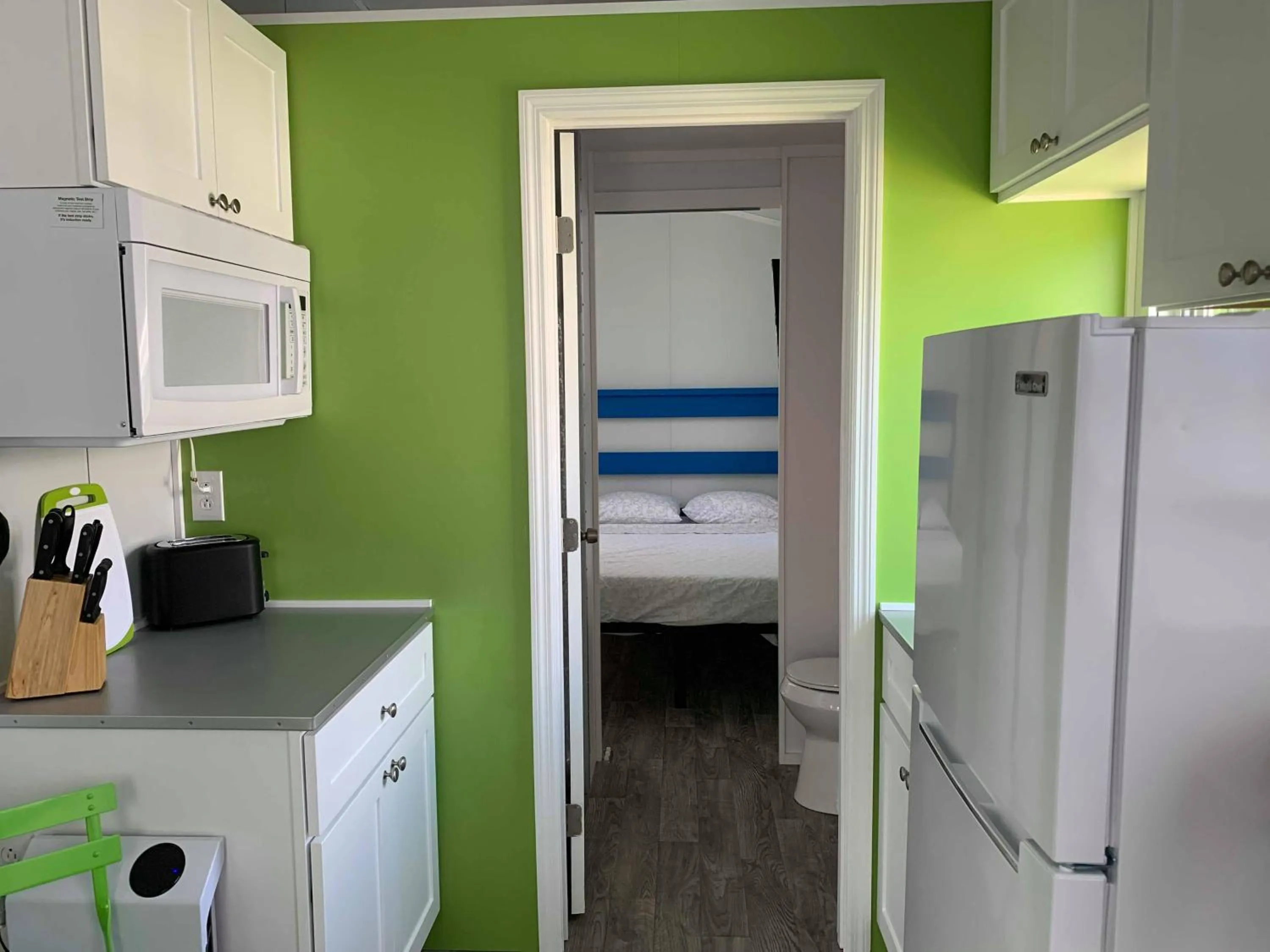 Kitchen or kitchenette in Tiny House Siesta