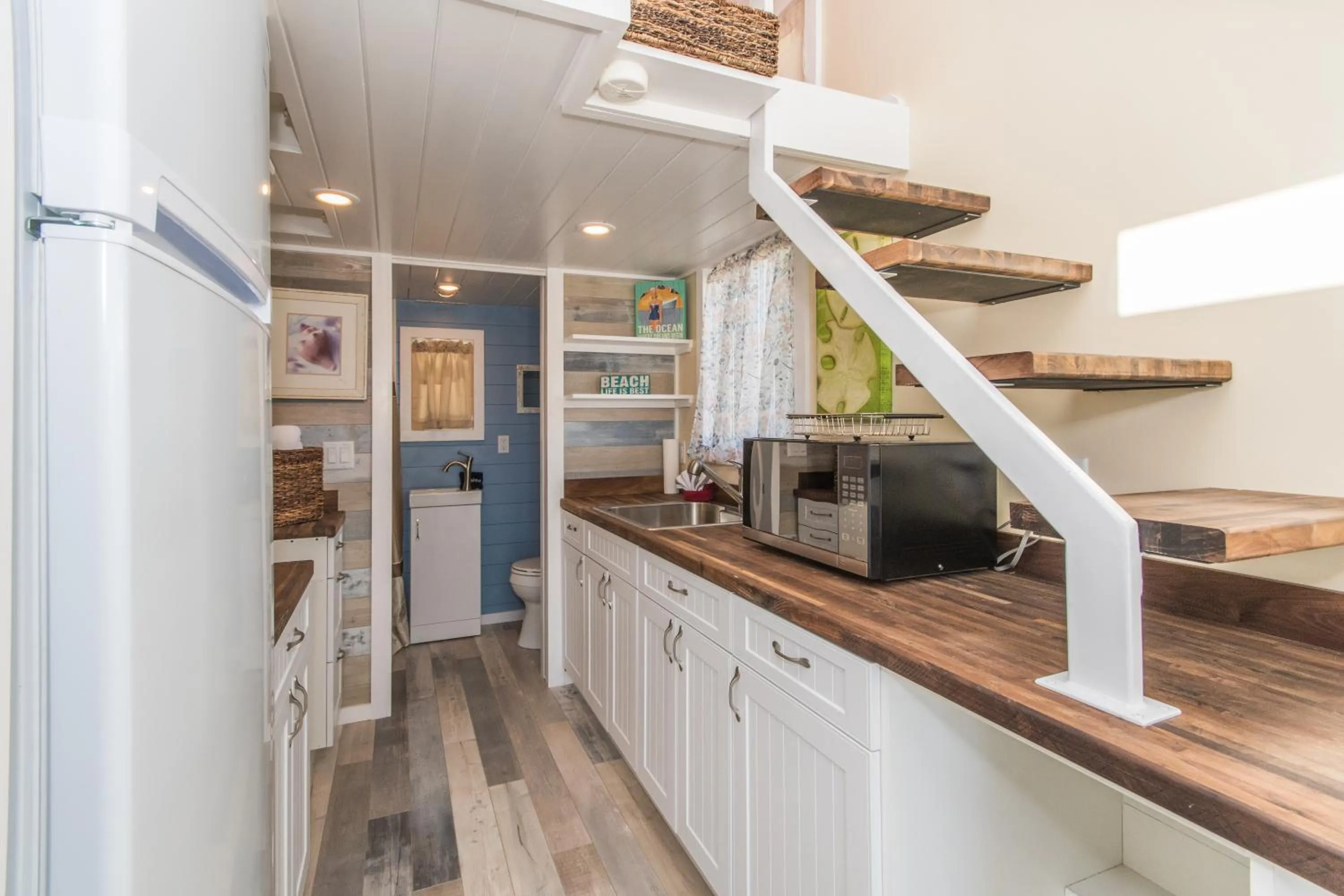 Kitchen or kitchenette in Tiny House Siesta