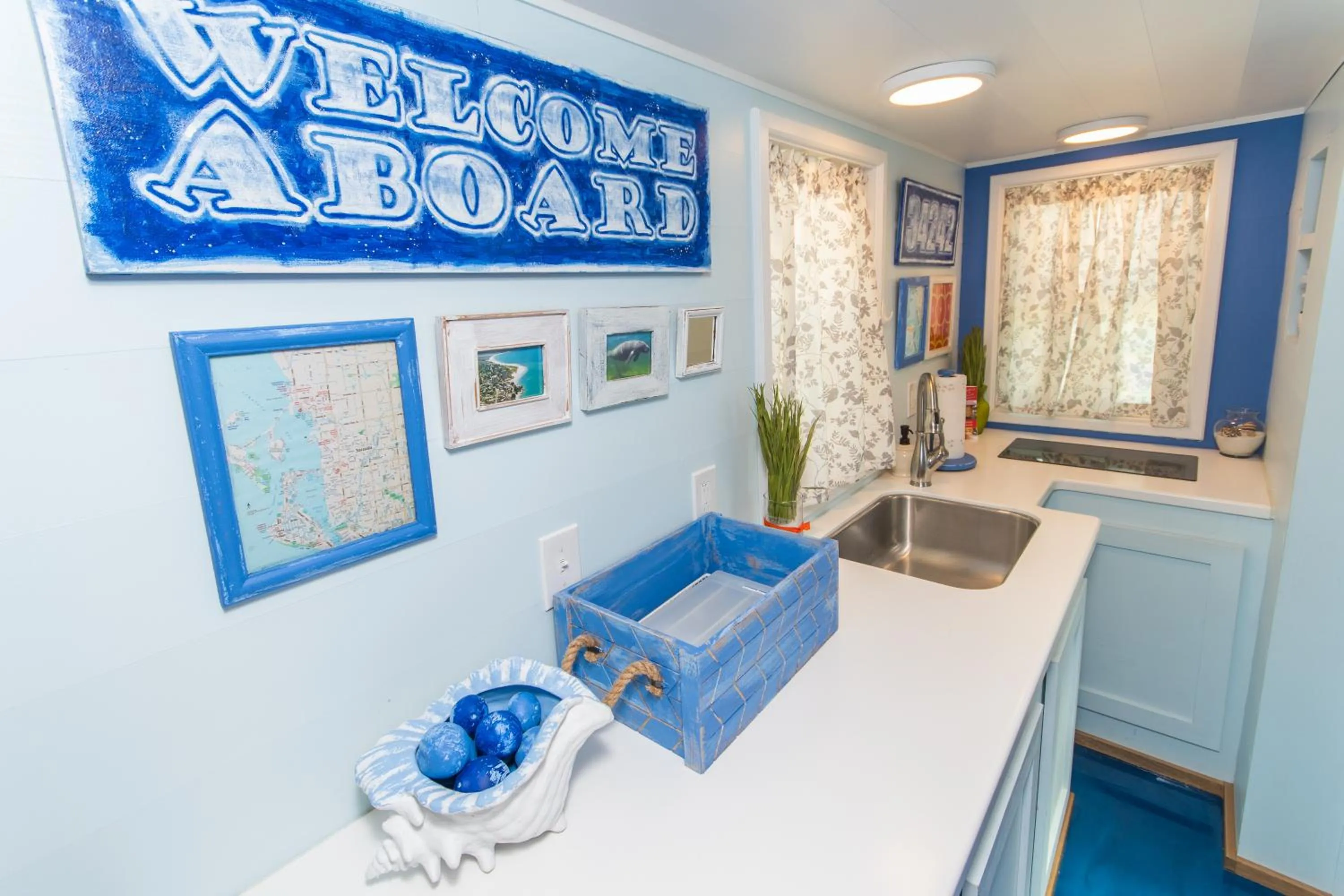 Kitchen or kitchenette in Tiny House Siesta