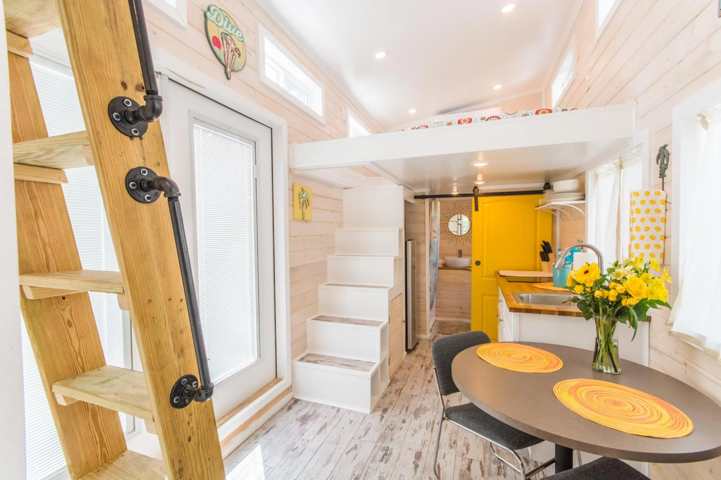 Kitchen or kitchenette in Tiny House Siesta