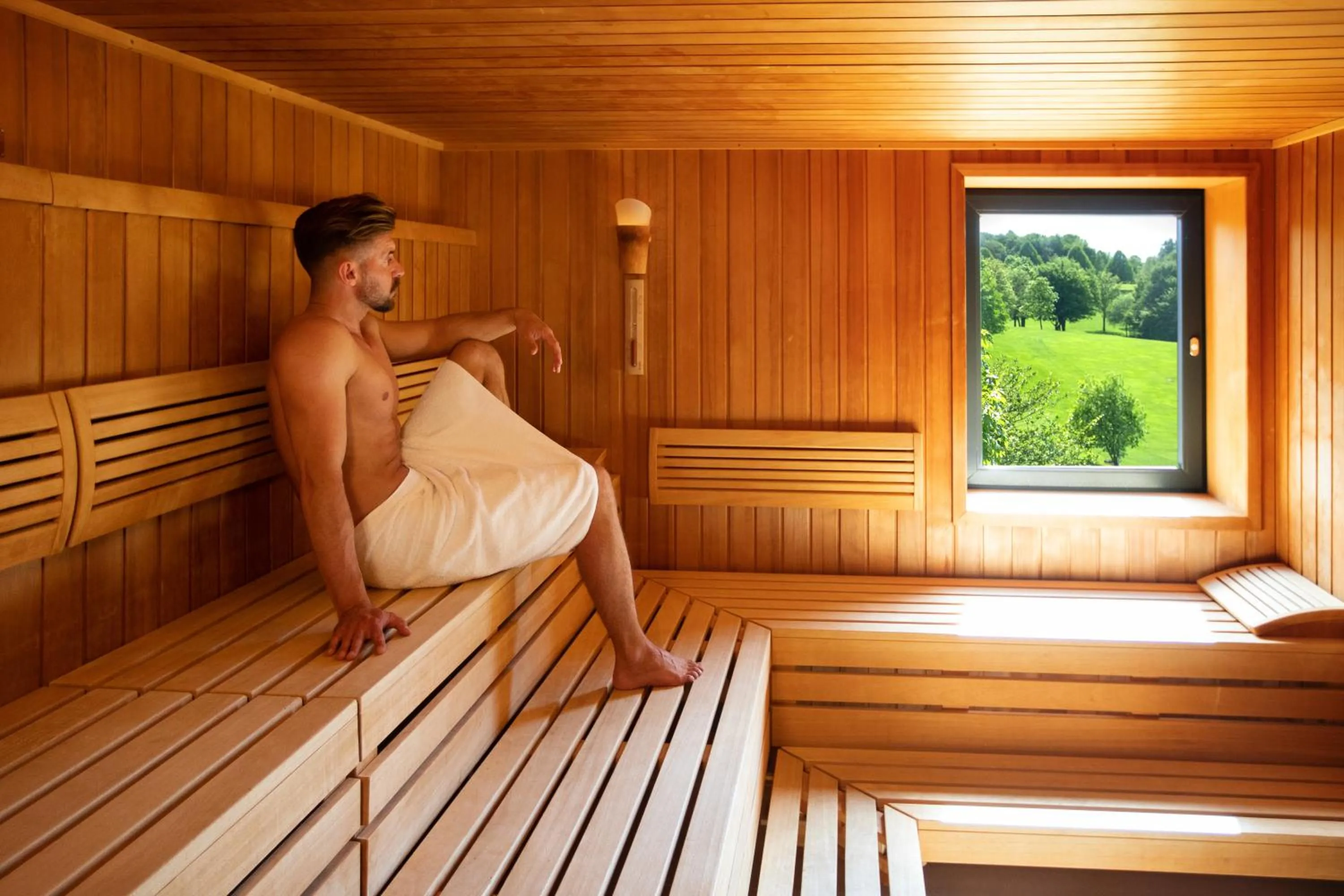 Sauna in Golf & Resort Hotel Gut Heckenhof