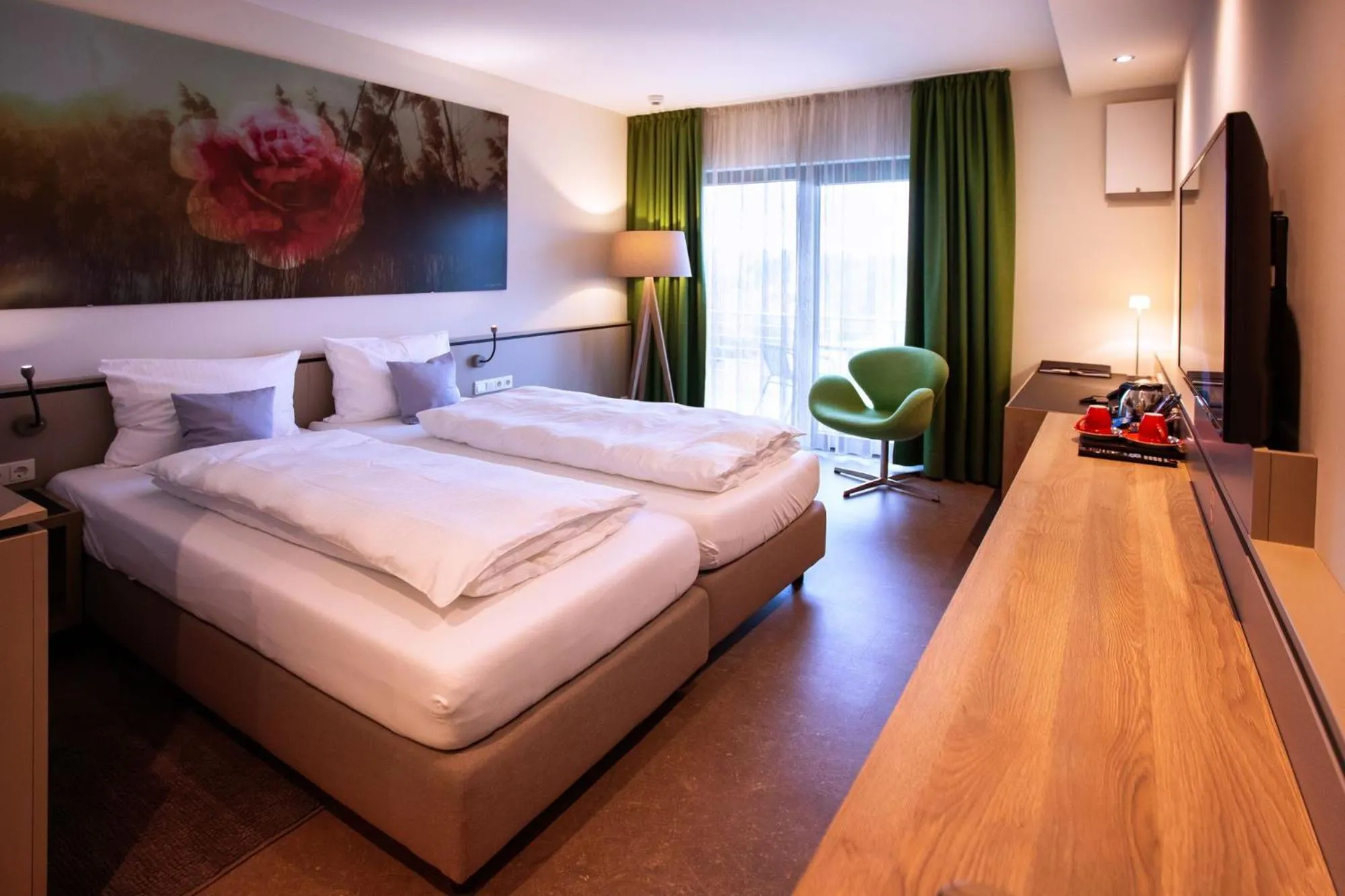 Bedroom, Bed in Golf & Resort Hotel Gut Heckenhof