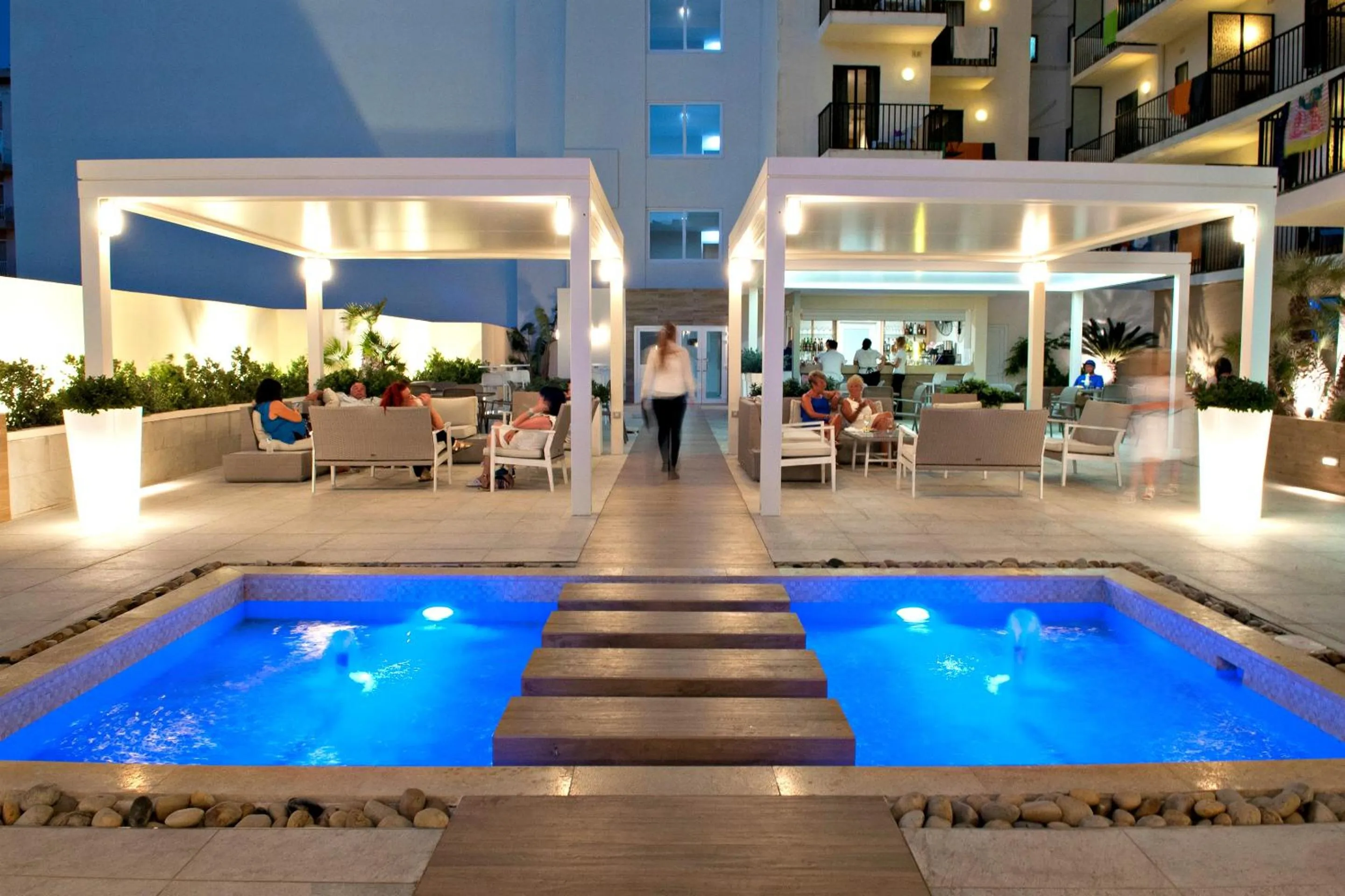 Garden in Hotel Santana