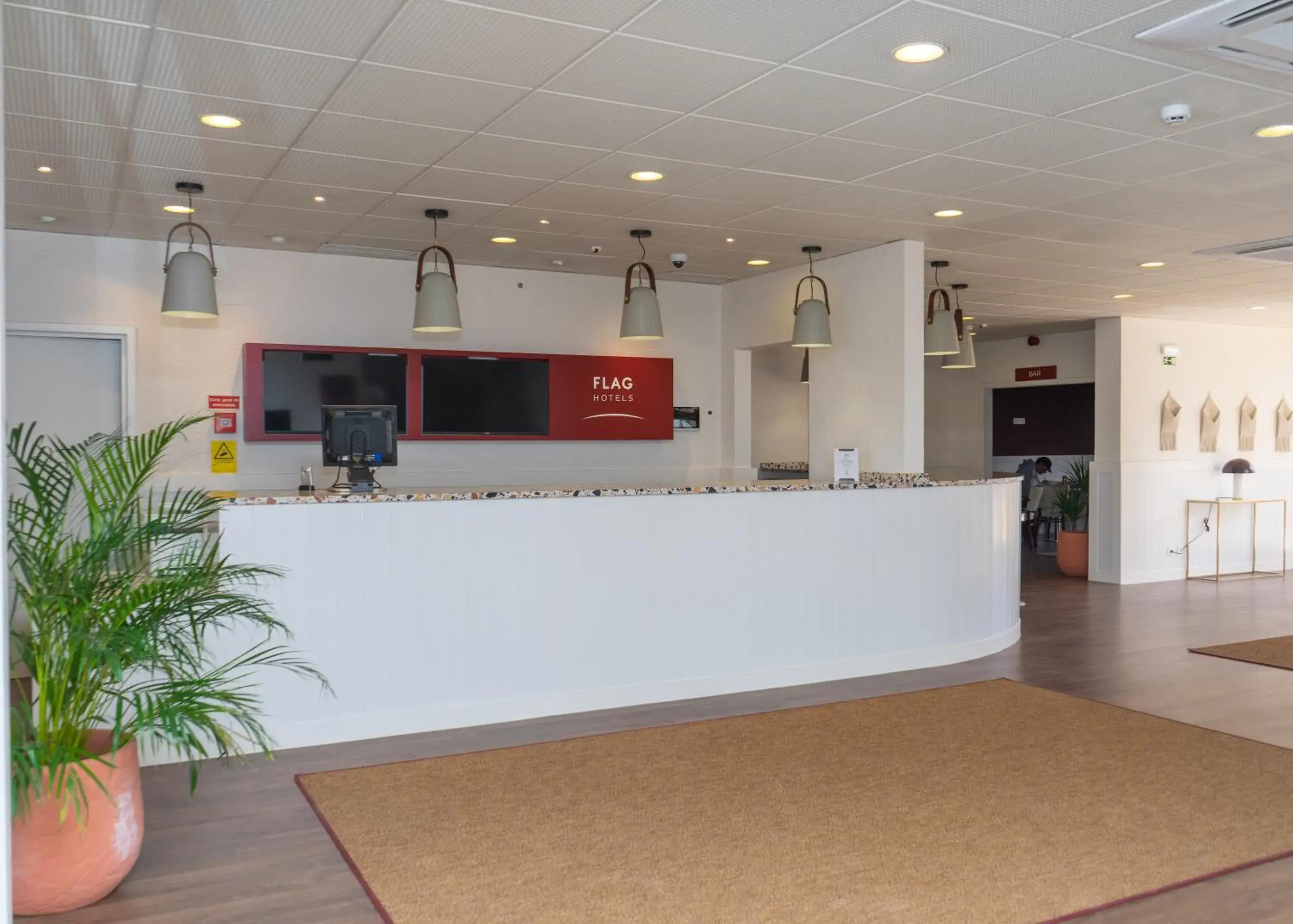 Lobby or reception in Flag Hotel Lisboa Oeiras Lobby or reception in Flag Hotel Lisboa Oeiras