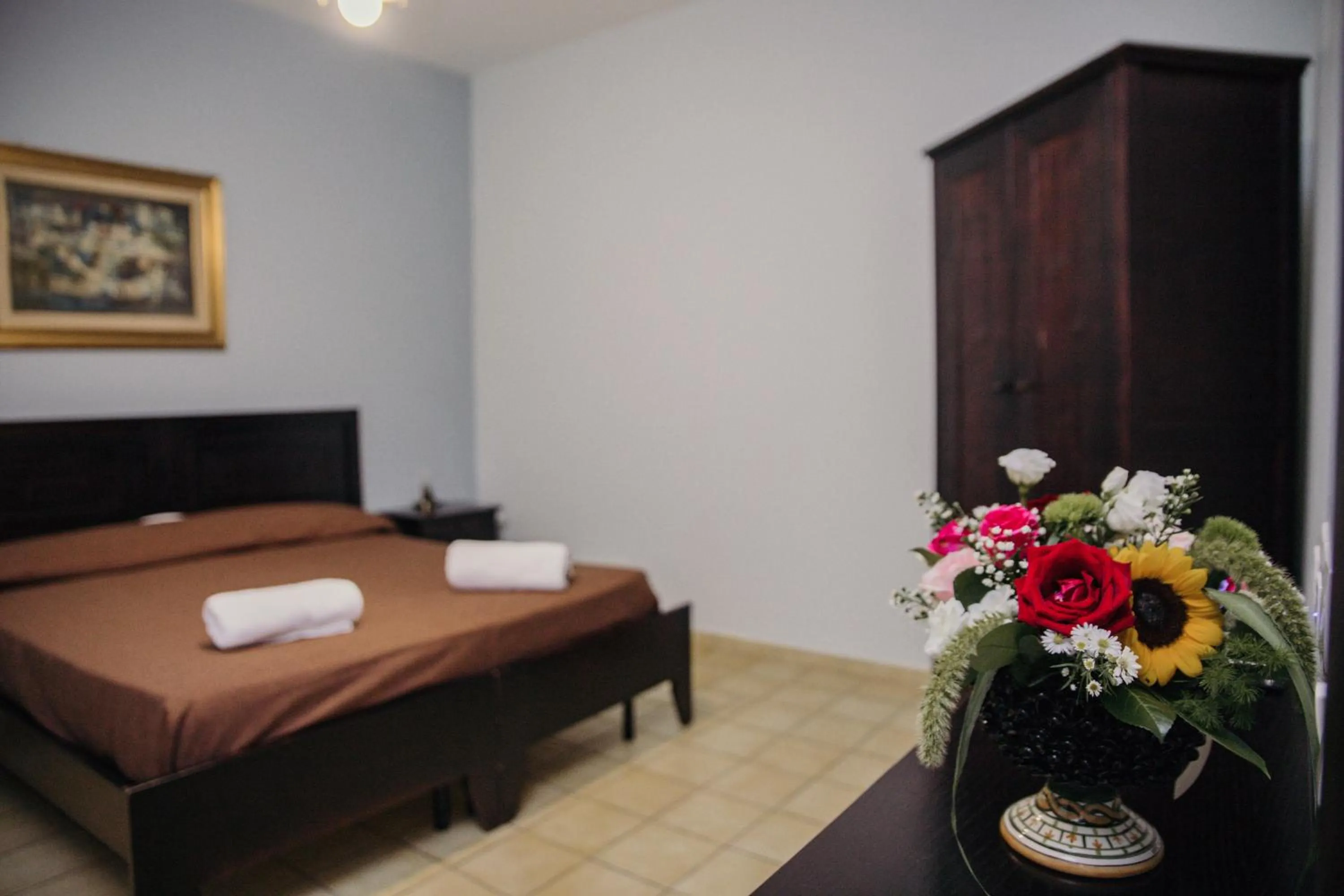 Bedroom, Bed in Le Antiche Colonne