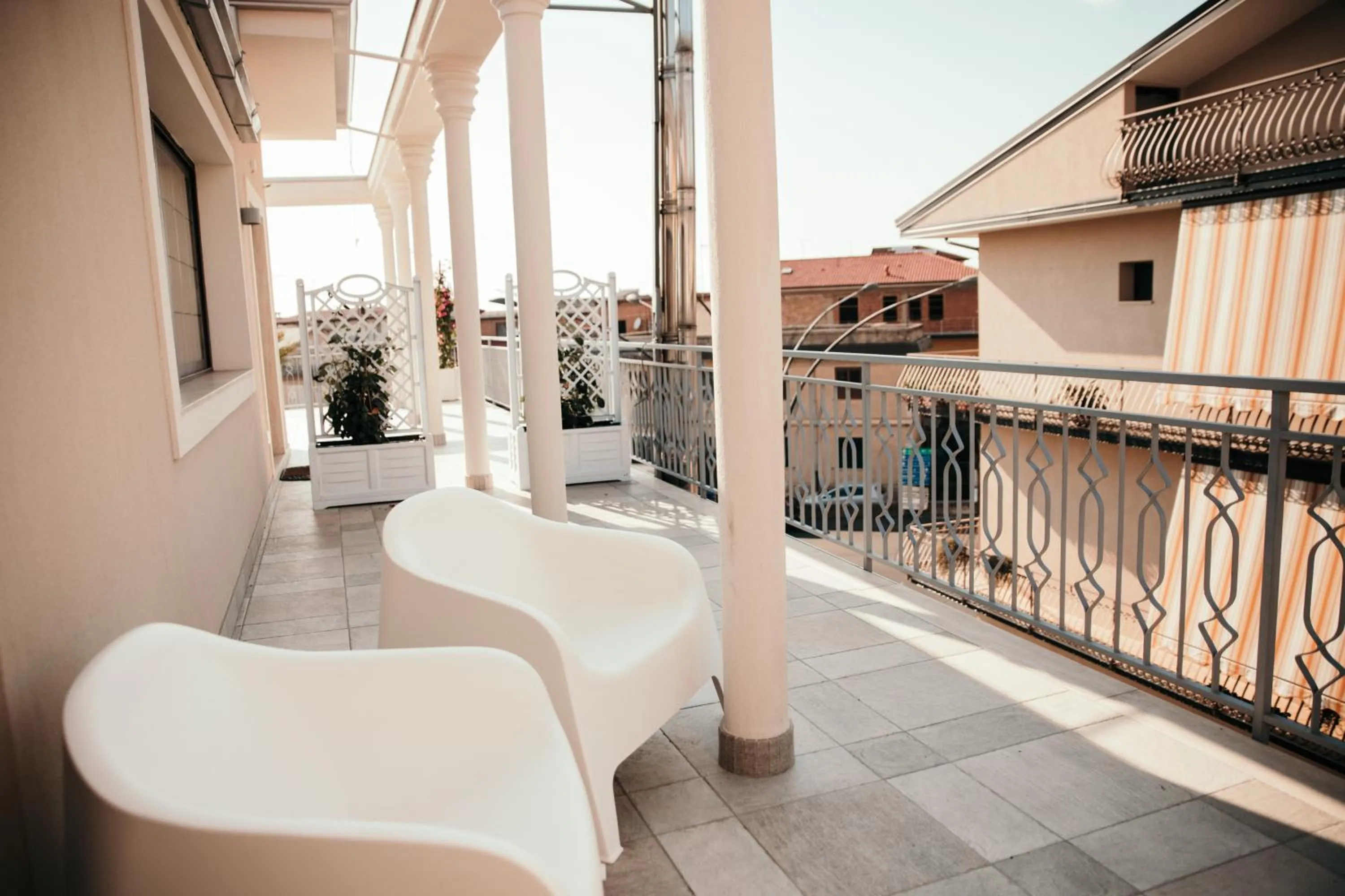 Patio in Le Antiche Colonne