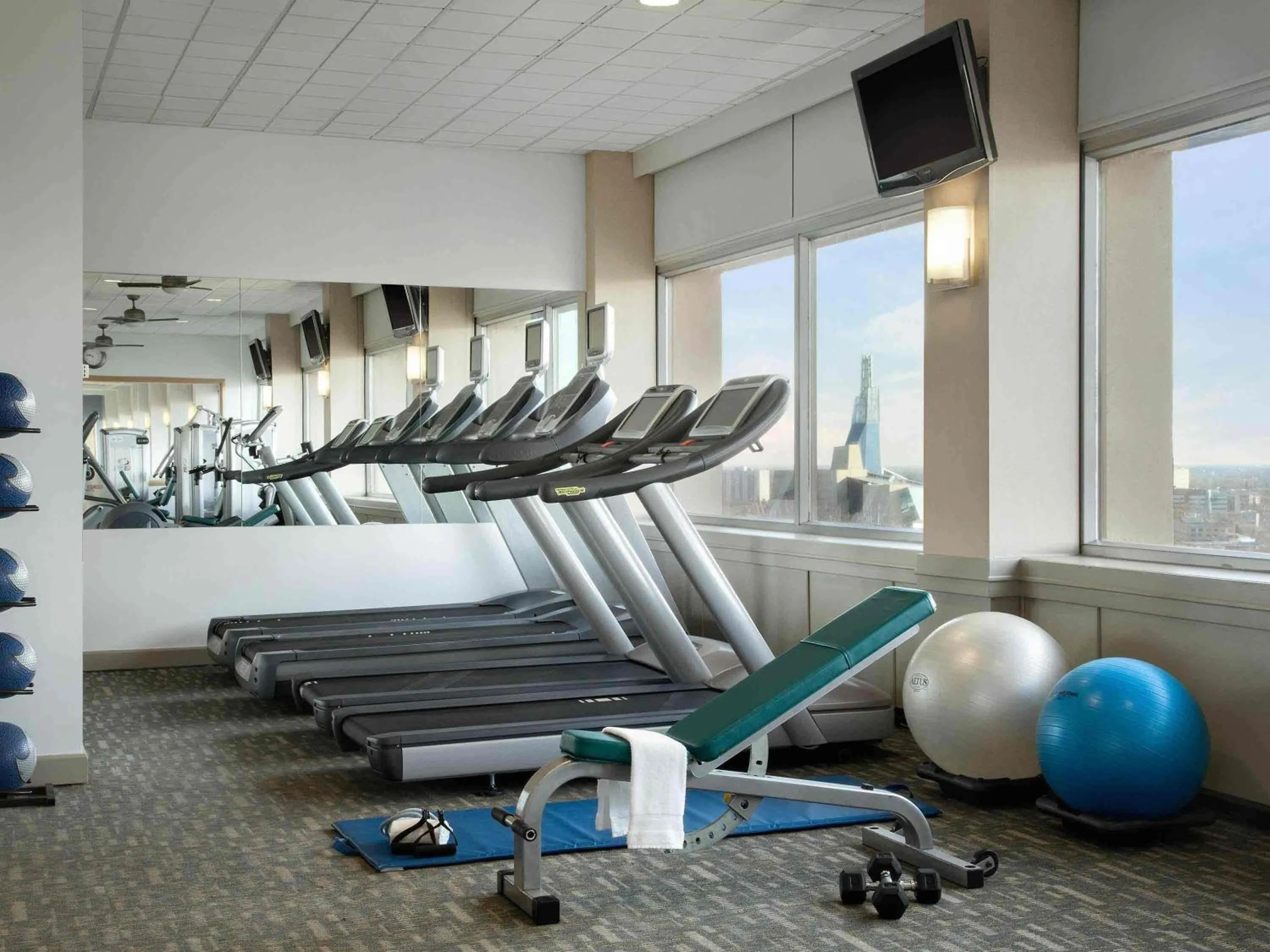 Fitness centre/facilities in Fairmont Winnipeg