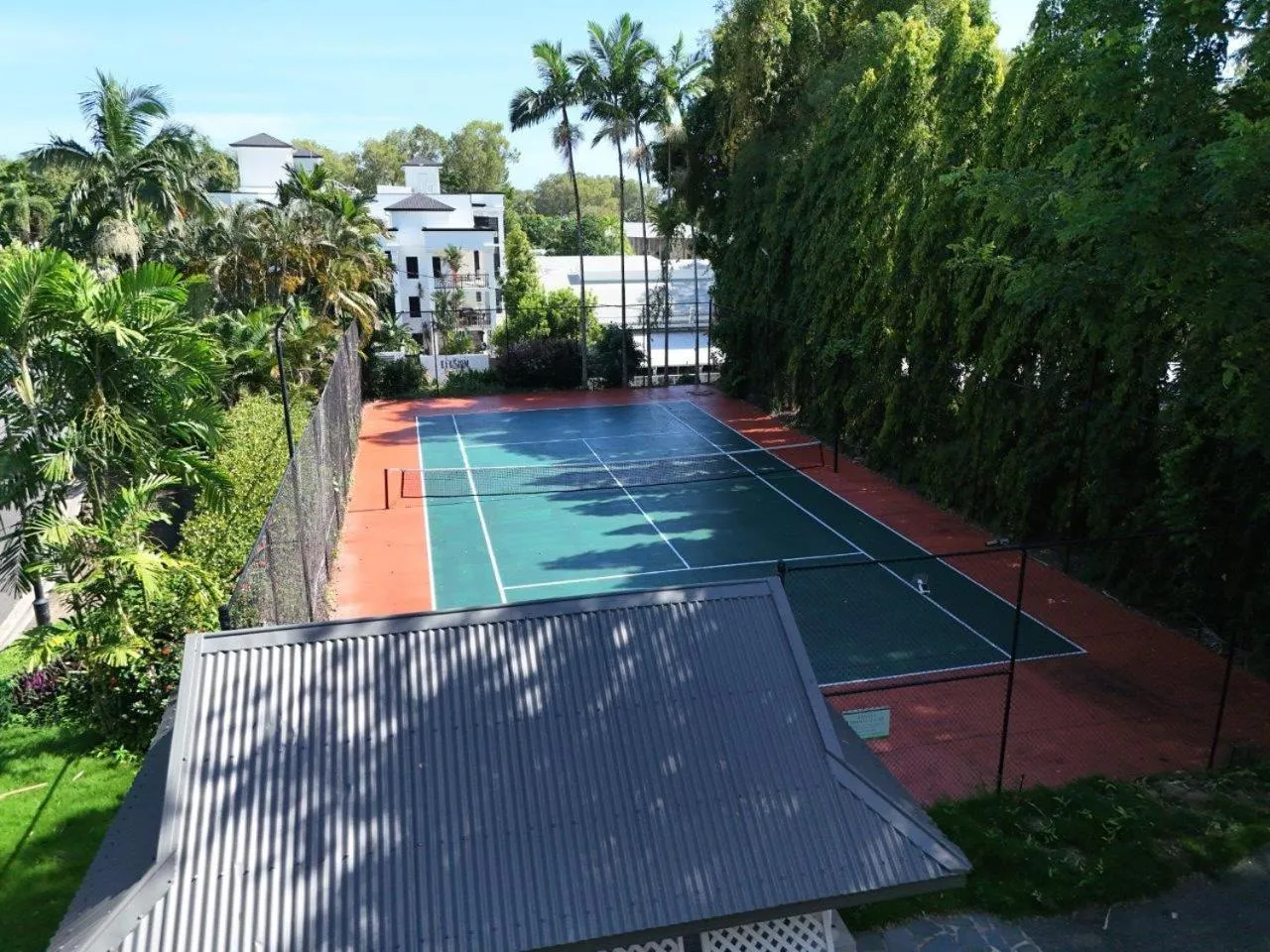 Tennis court in Oasis at Palm Cove