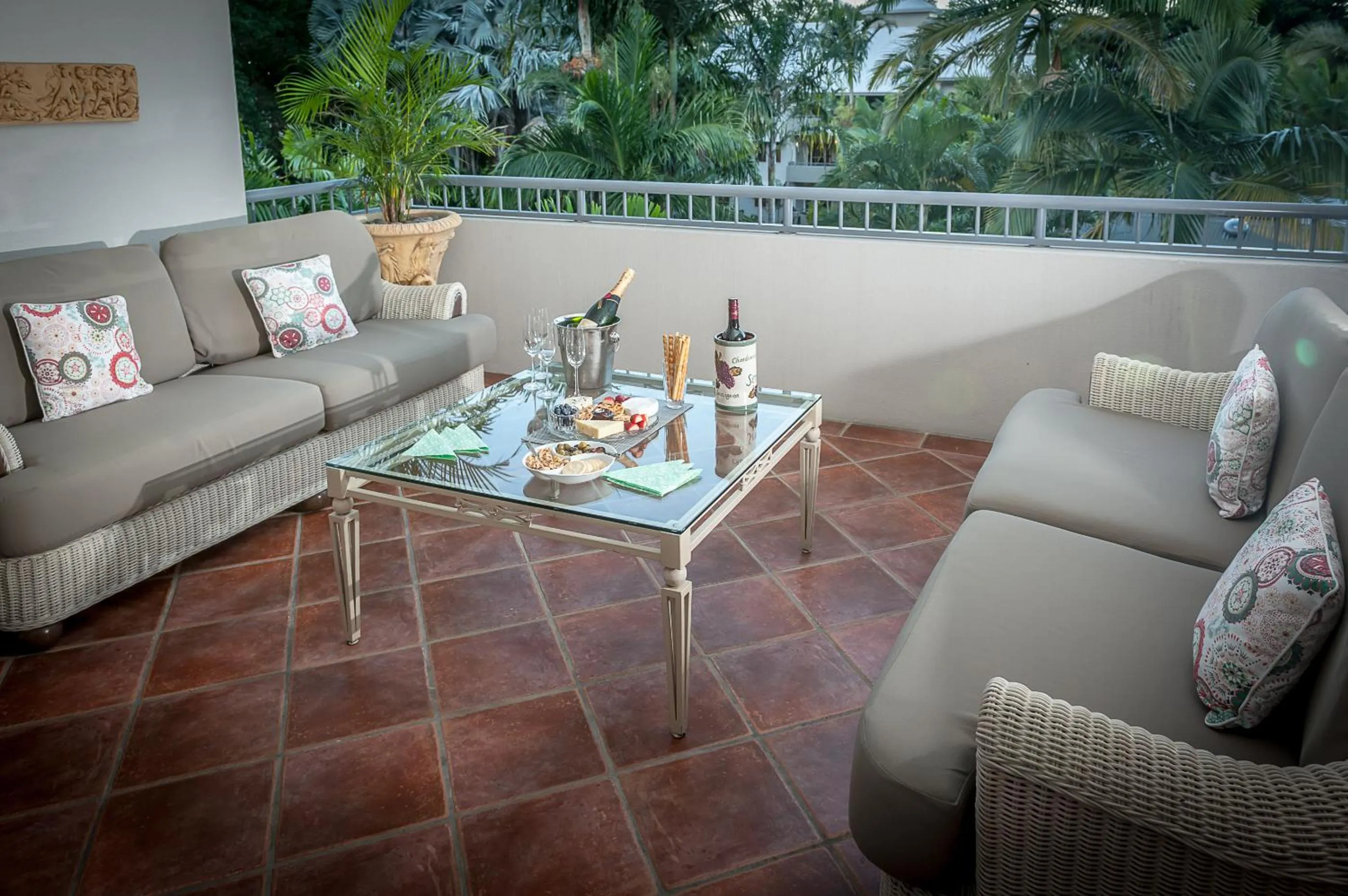 Balcony/Terrace in Oasis at Palm Cove