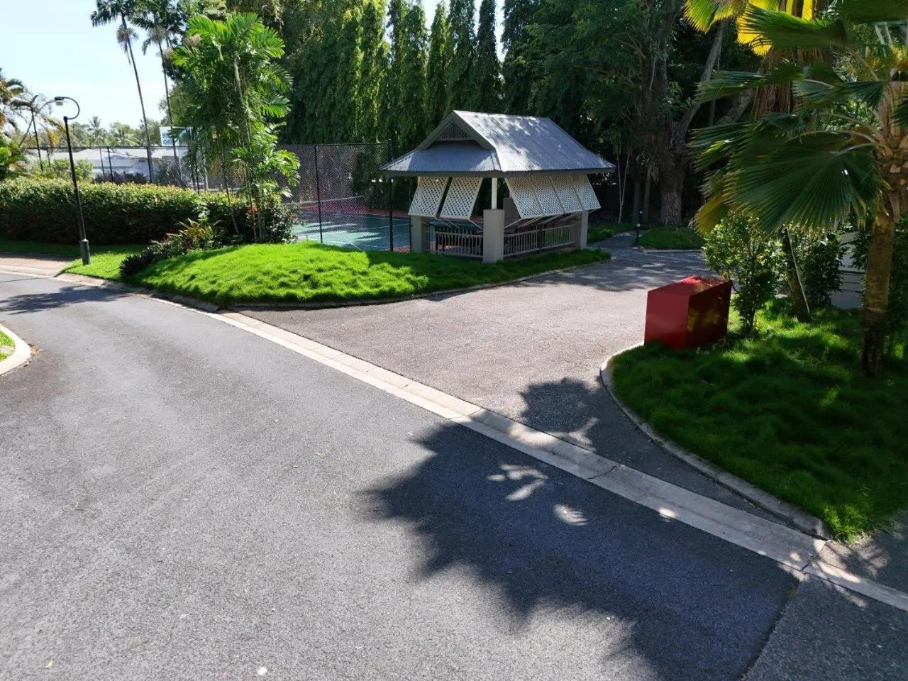 Tennis court in Oasis at Palm Cove