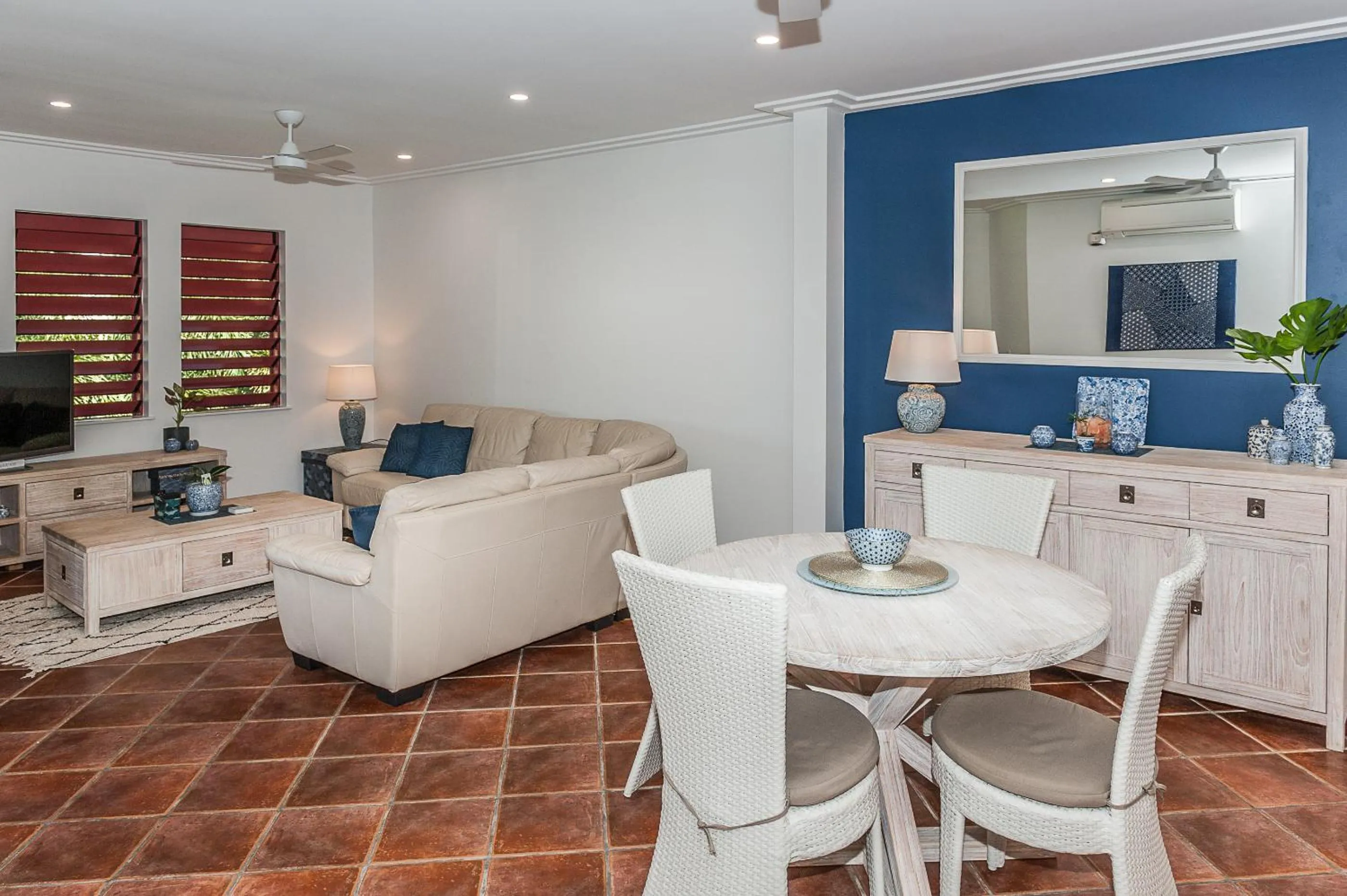 Living room in Oasis at Palm Cove