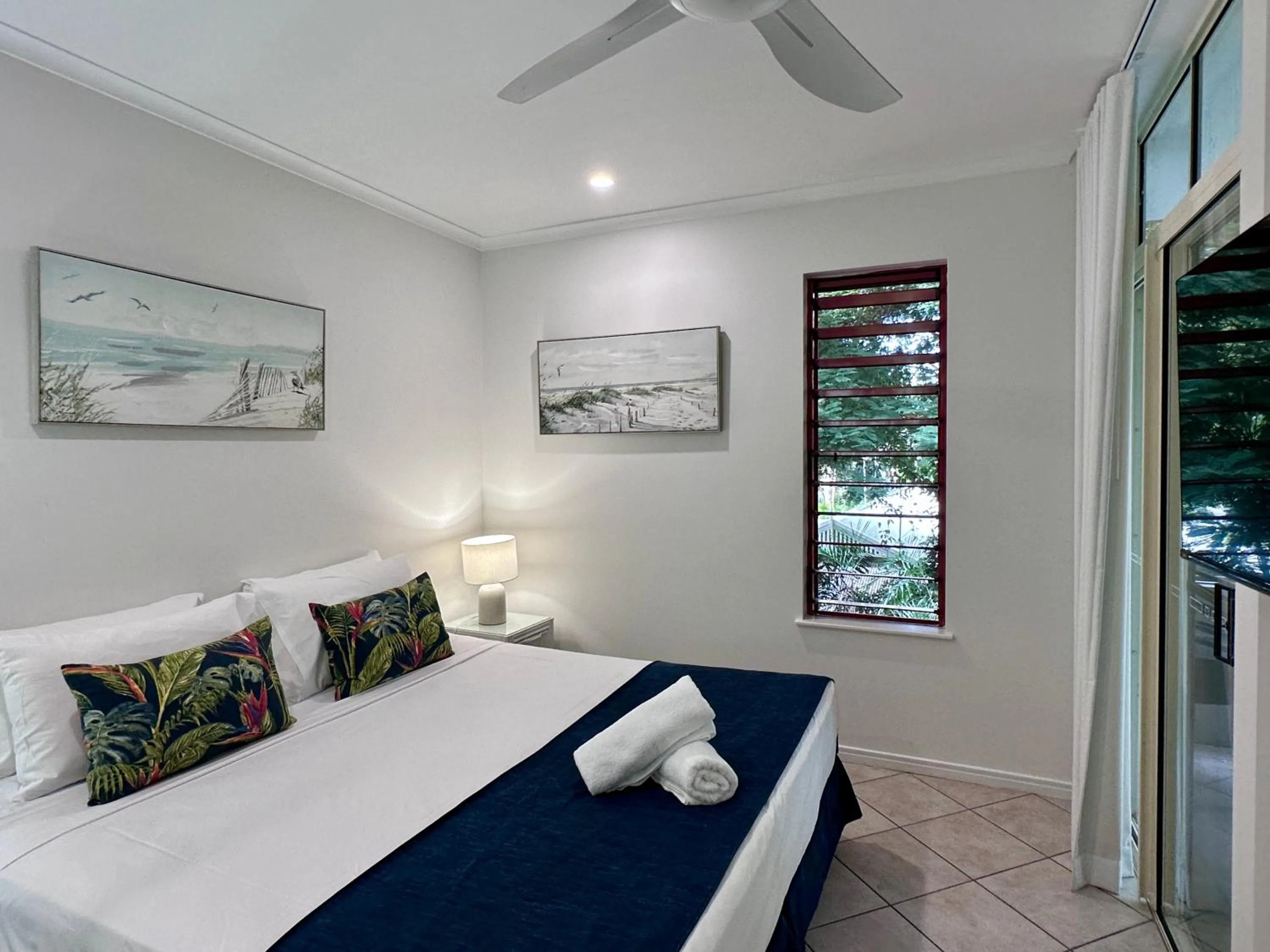 Bed in Oasis at Palm Cove