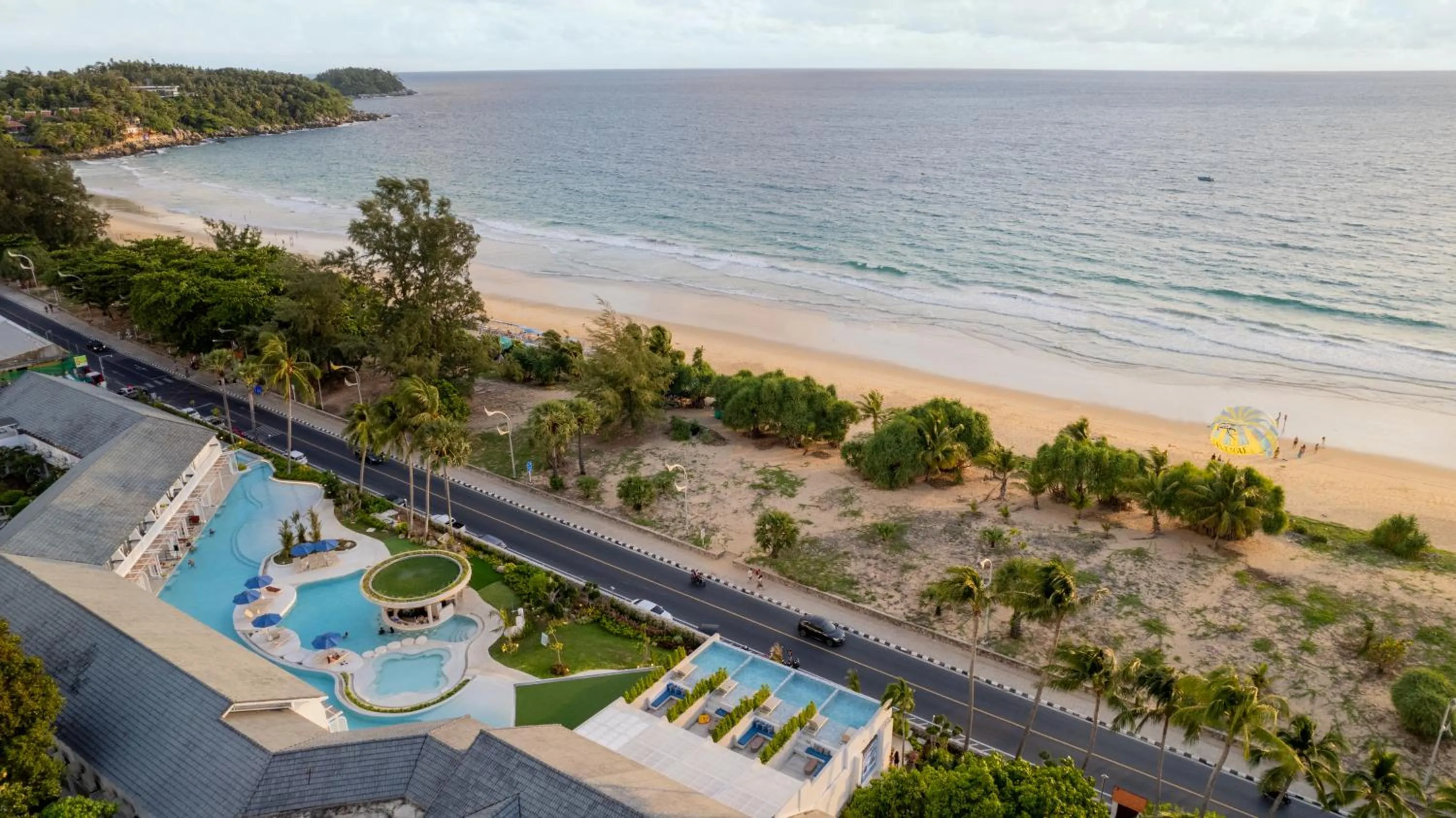 Property building in Thavorn Palm Beach Resort Phuket