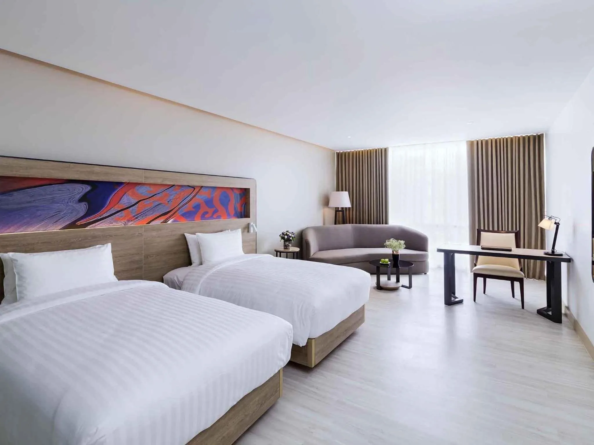 Bedroom, Bed in Novotel Phuket City Phokeethra