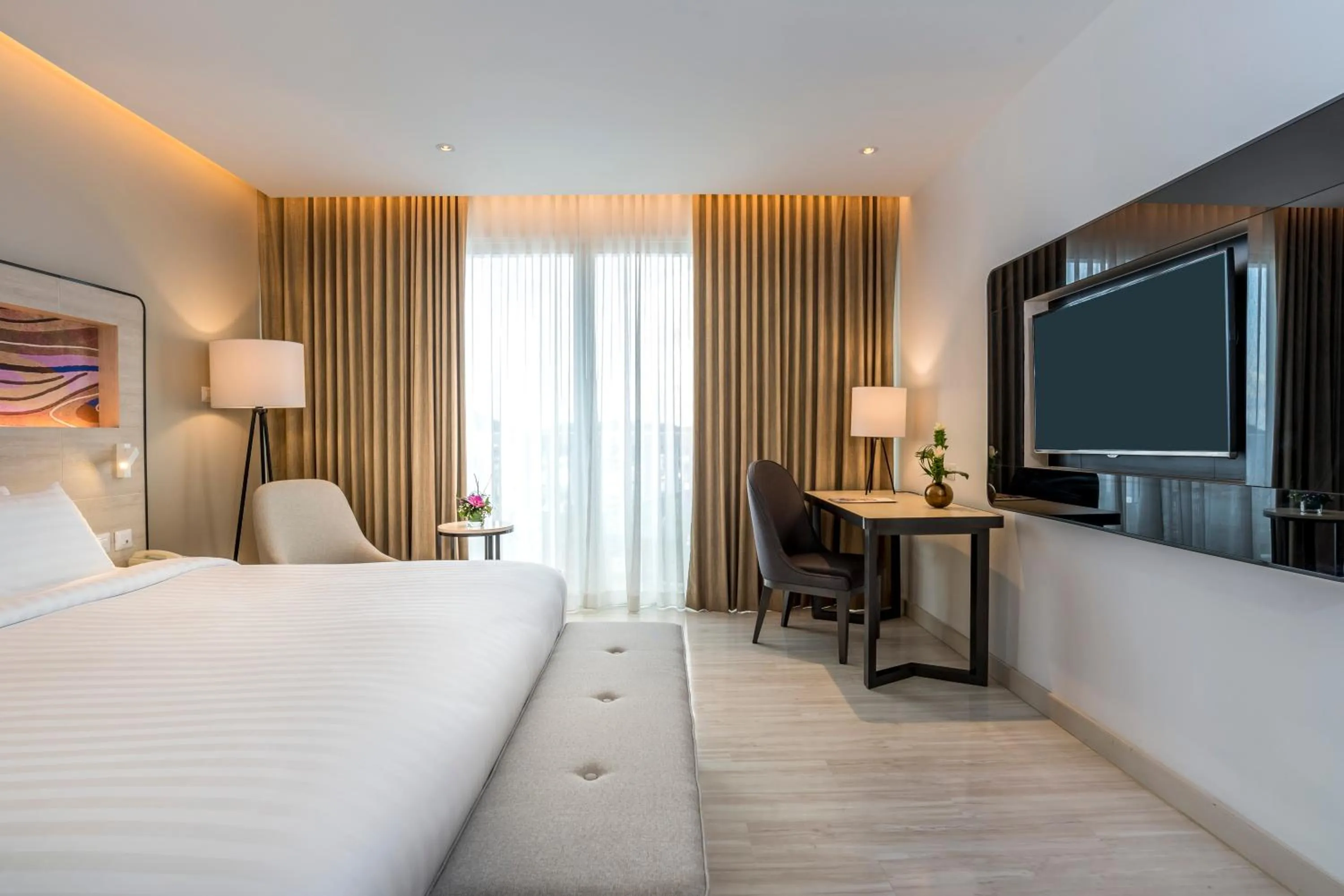 Bedroom, Bed in Novotel Phuket City Phokeethra