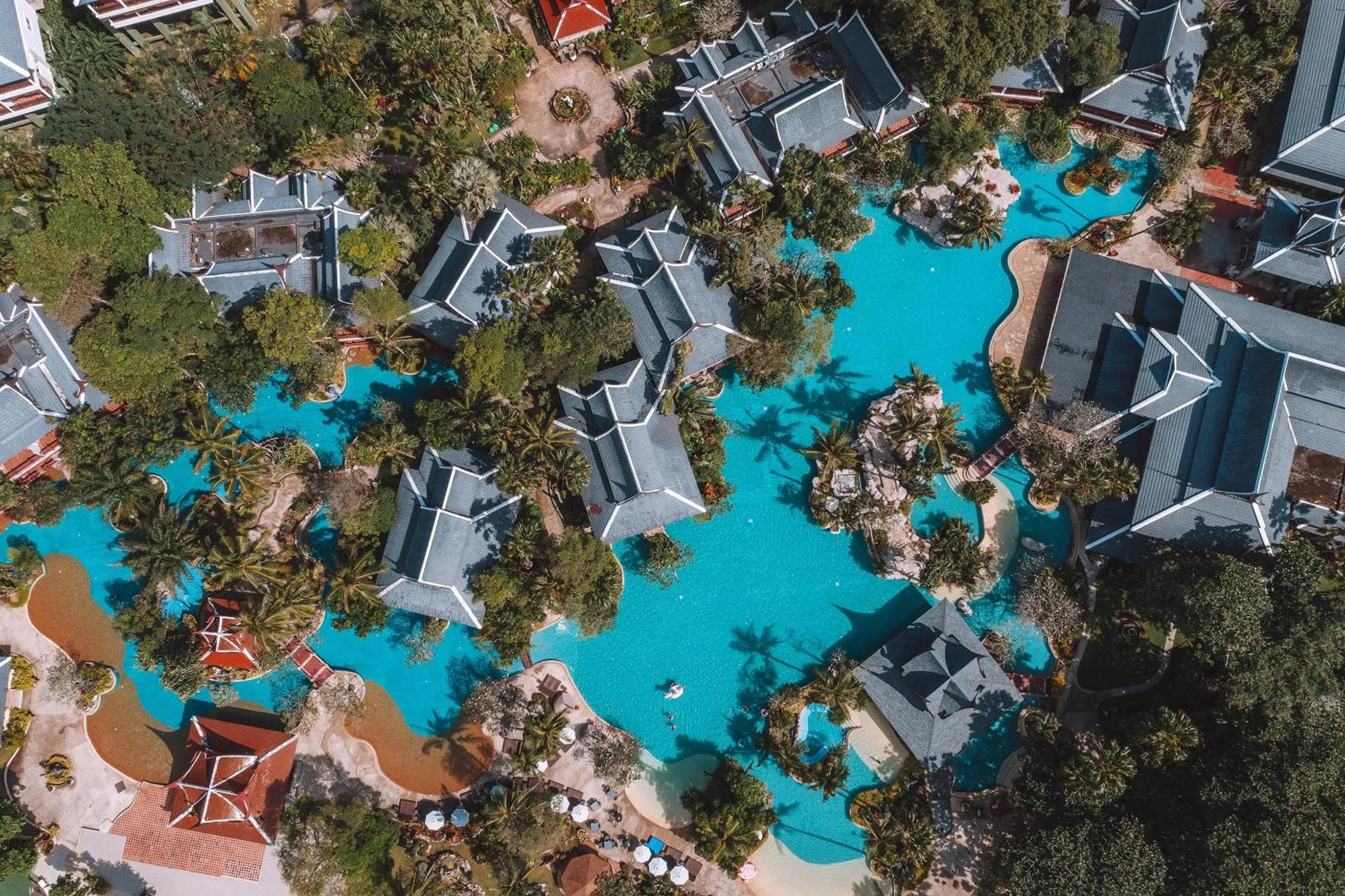 Bird's eye view in Thavorn Beach Village Resort & Spa Phuket