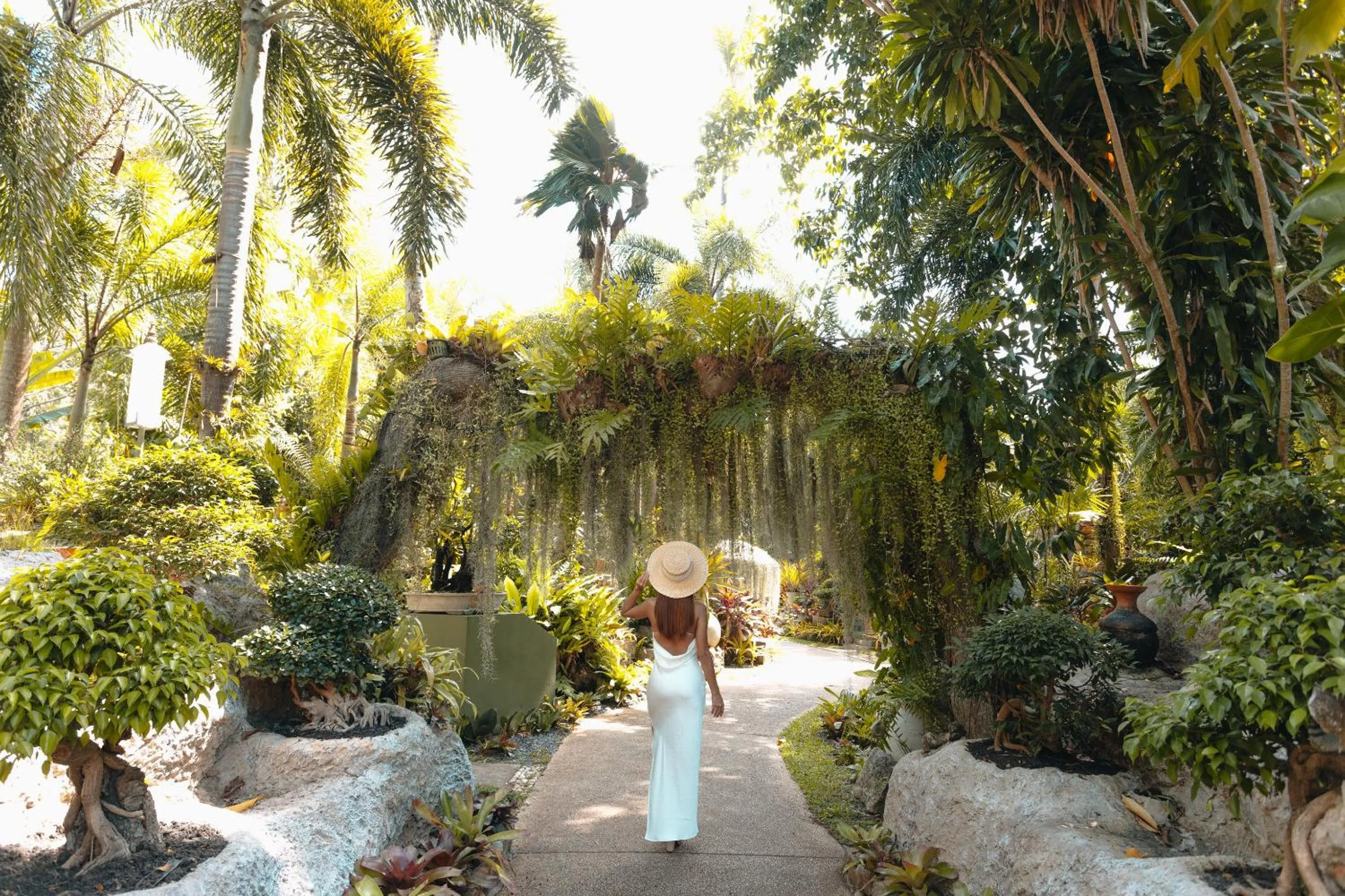 Garden in Thavorn Beach Village Resort & Spa Phuket