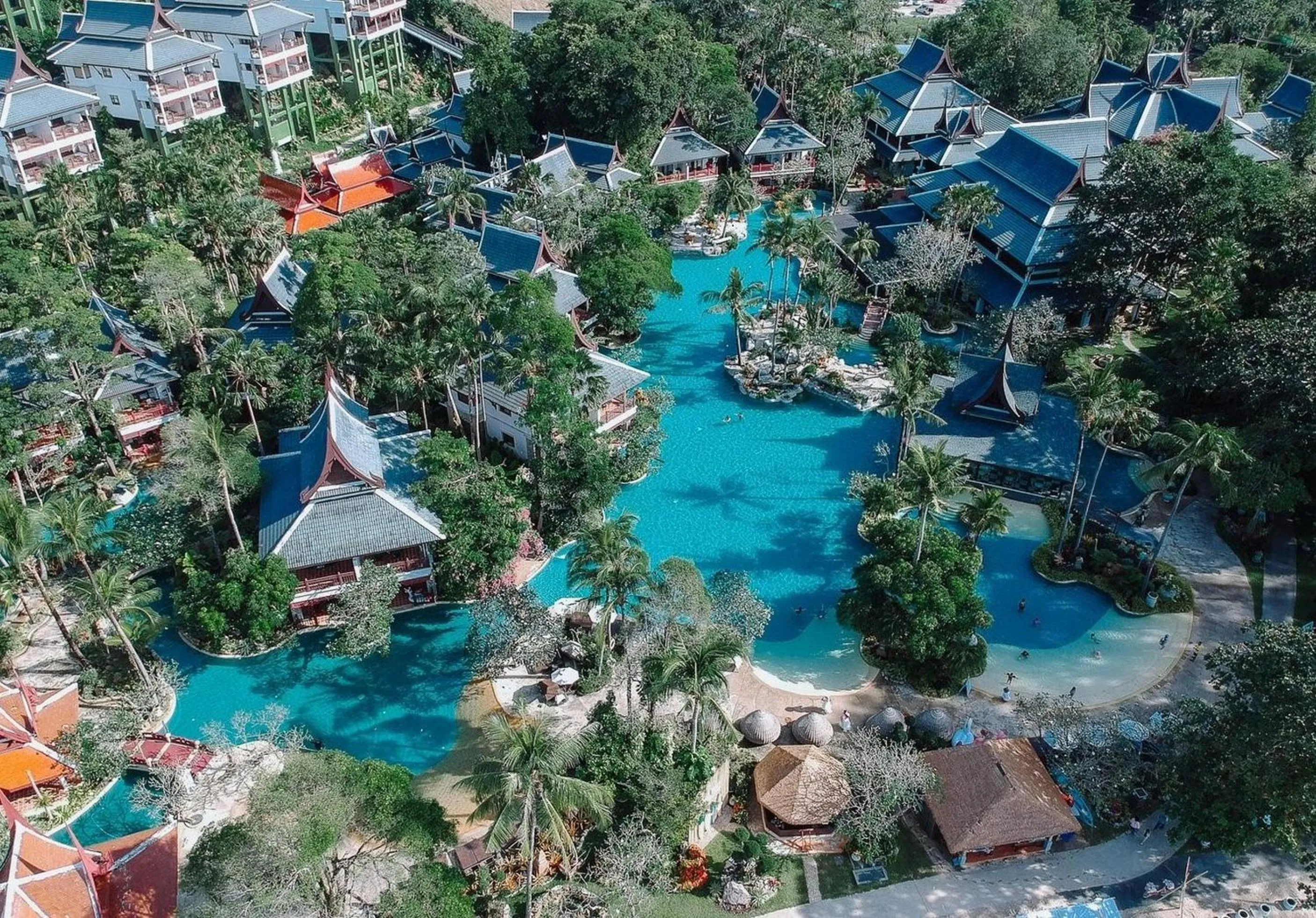 Bird's eye view in Thavorn Beach Village Resort & Spa Phuket