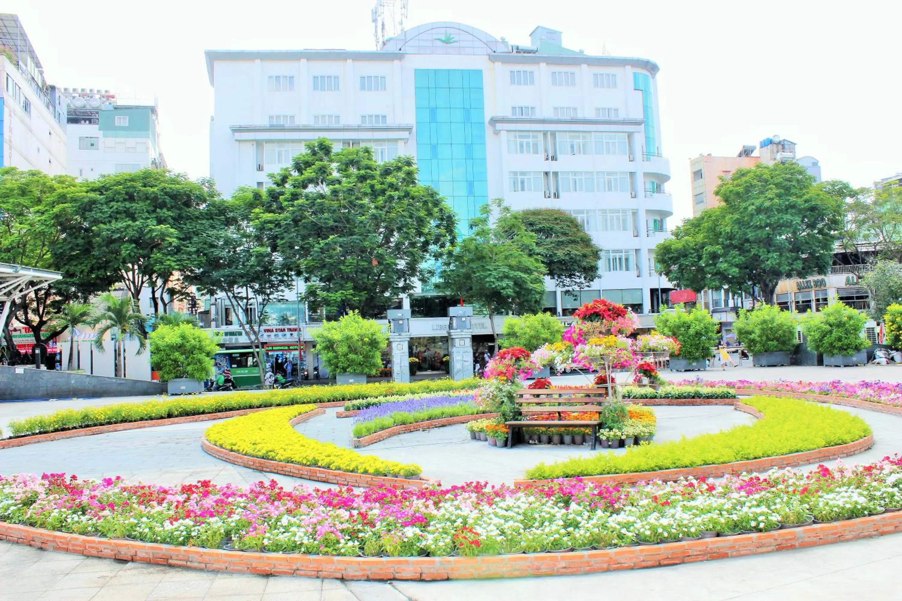 Property building in Liberty Hotel Saigon Greenview