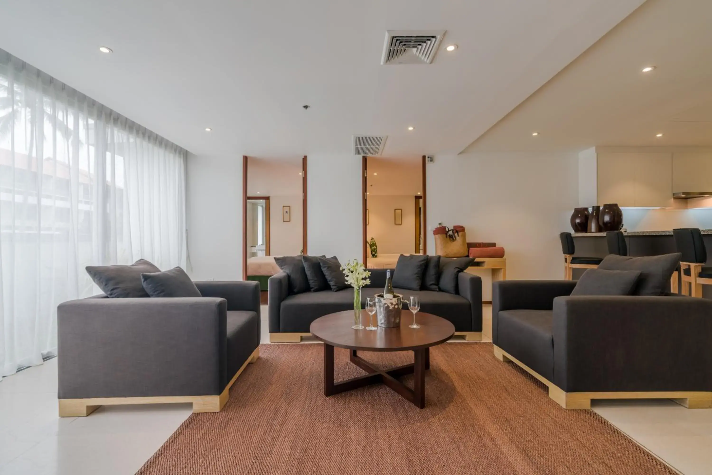 Living room in The Chava Resort Living room in The Chava Resort