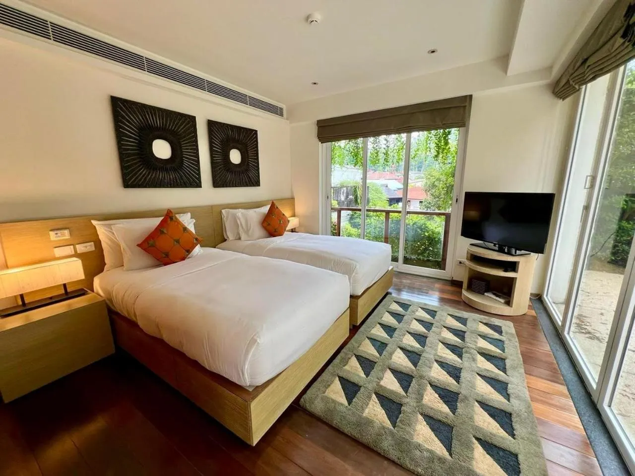 Bed in The Chava Resort