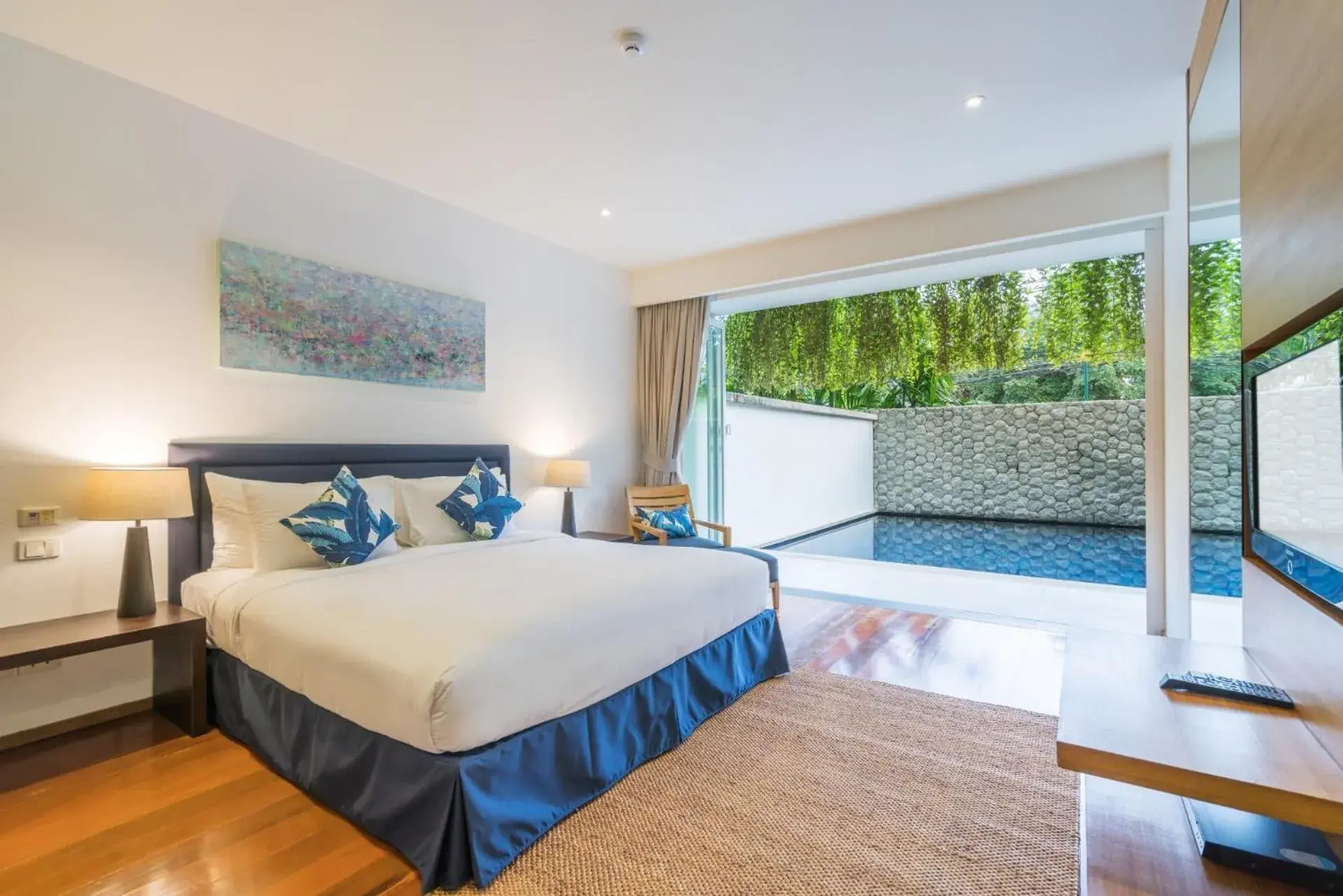 Patio, Bed in The Chava Resort Patio, Bed in The Chava Resort