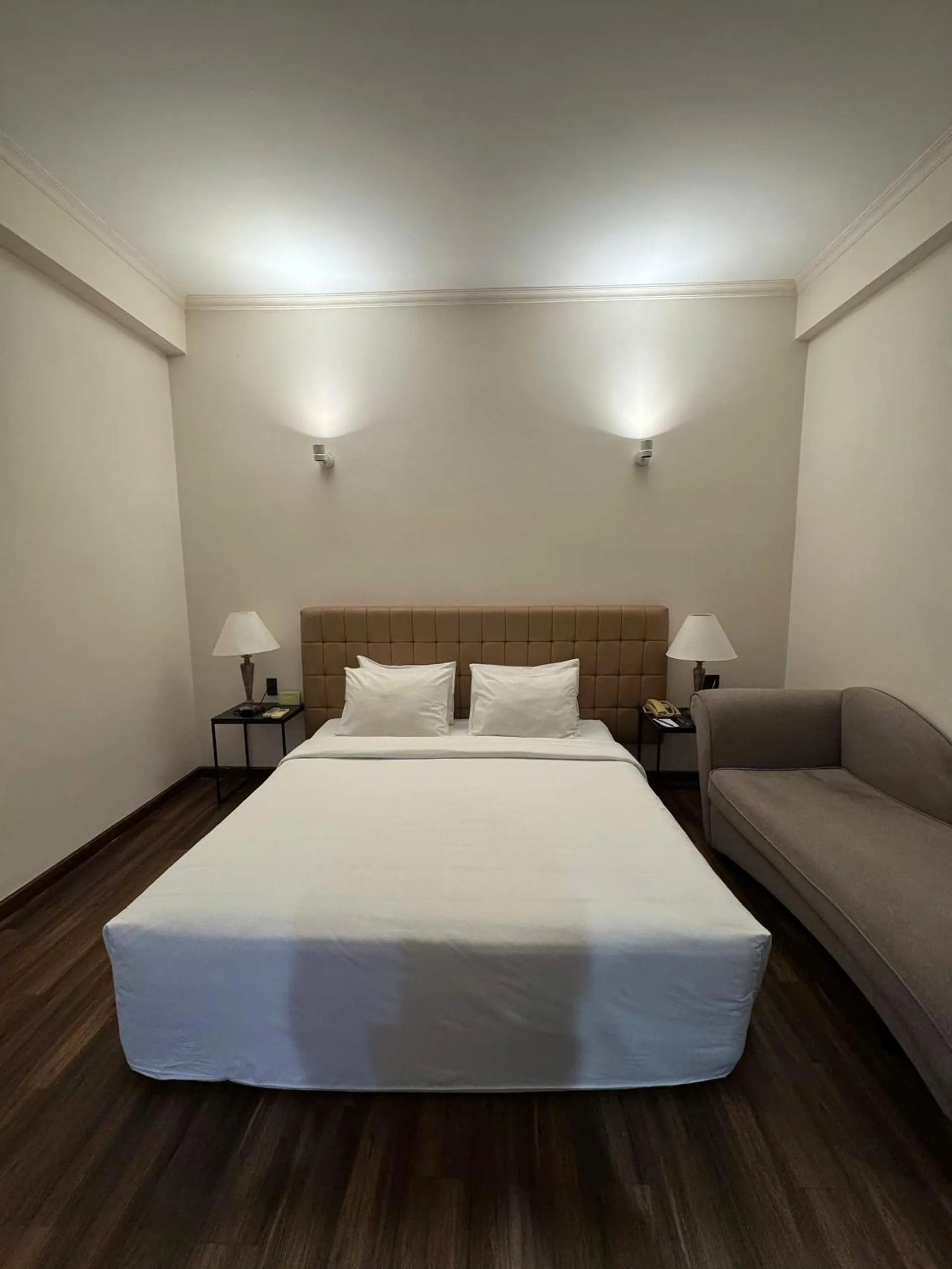 Bed in Liberty 2 Hotel