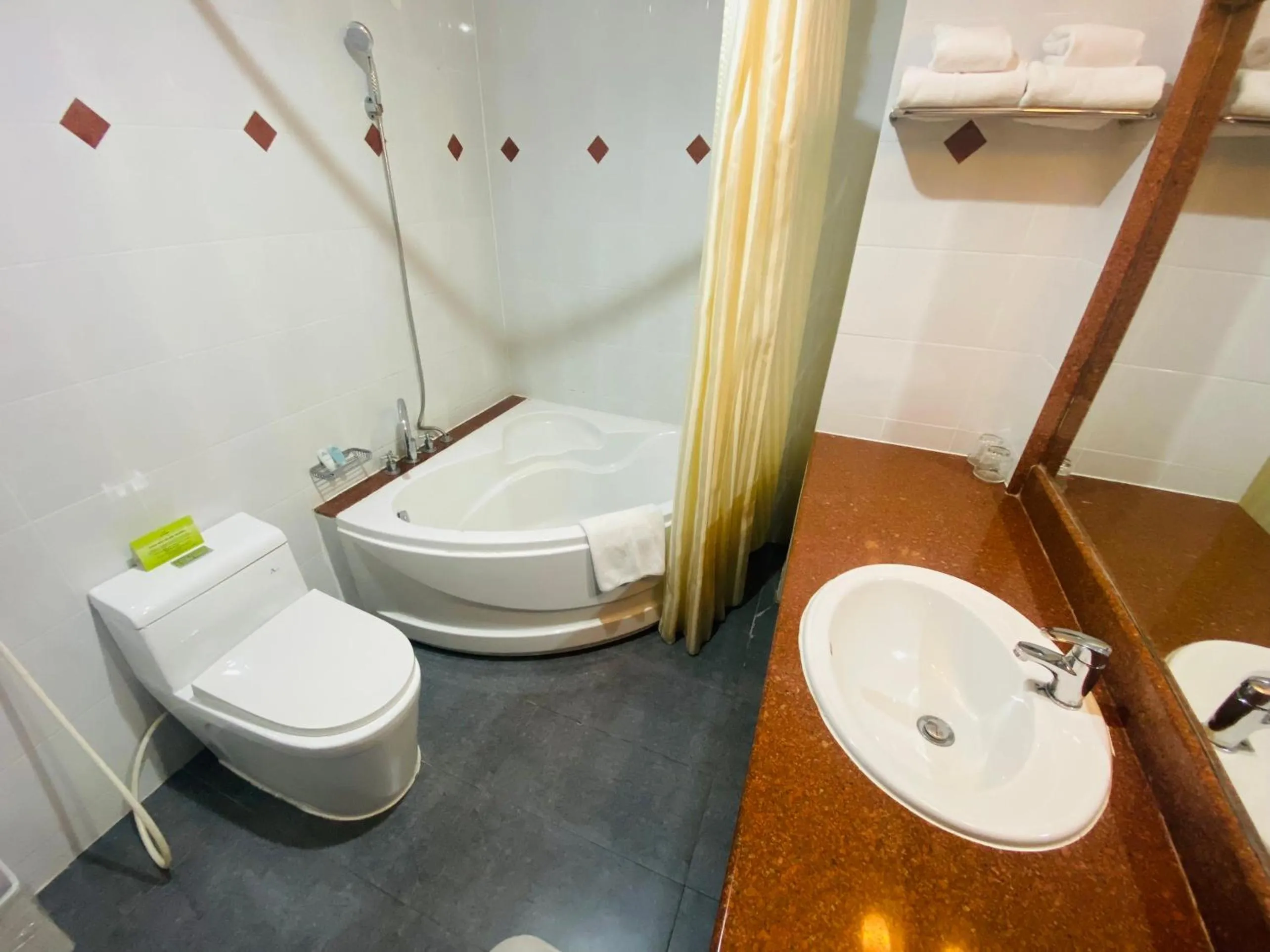 Shower in Liberty 2 Hotel