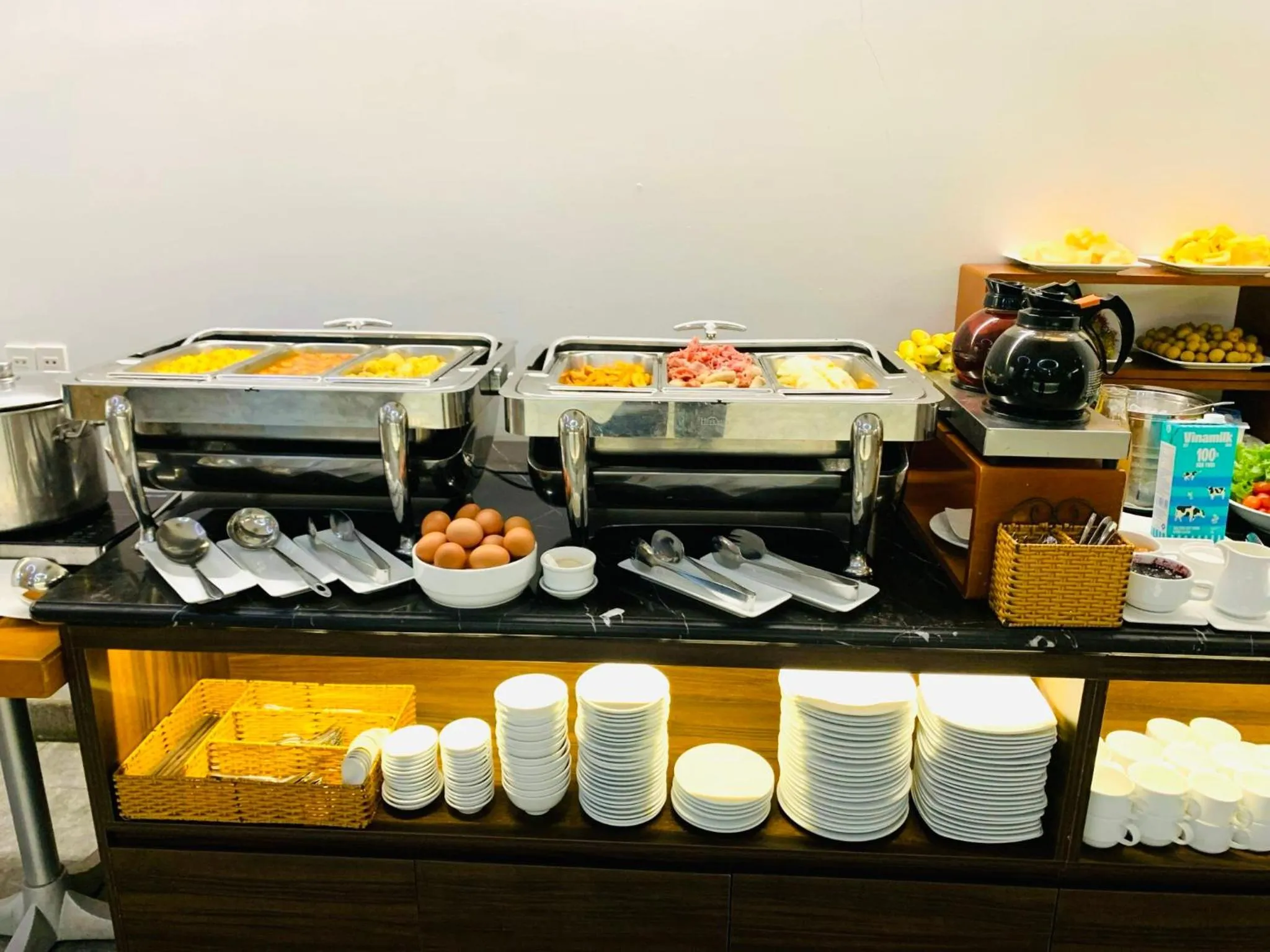 Buffet breakfast in Liberty 2 Hotel