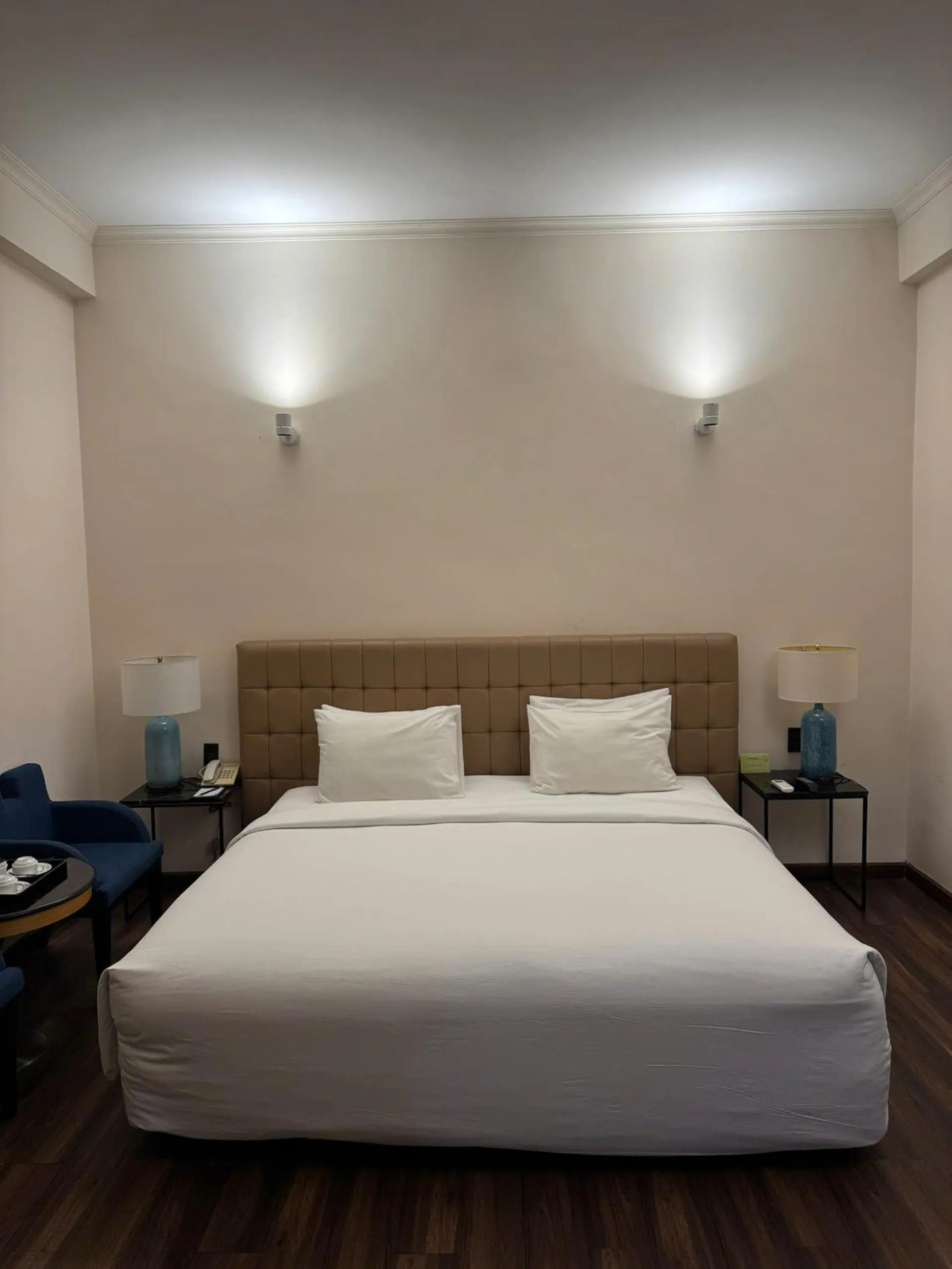 Bed in Liberty 2 Hotel