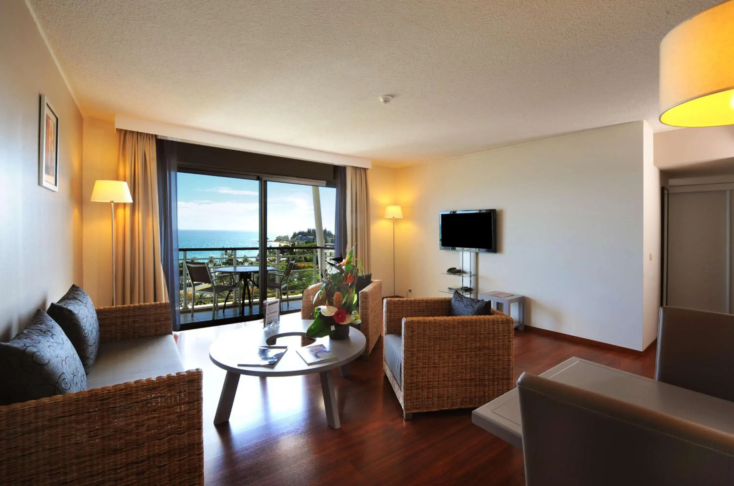Living room in Hilton Noumea La Promenade Residences Living room in Hilton Noumea La Promenade Residences