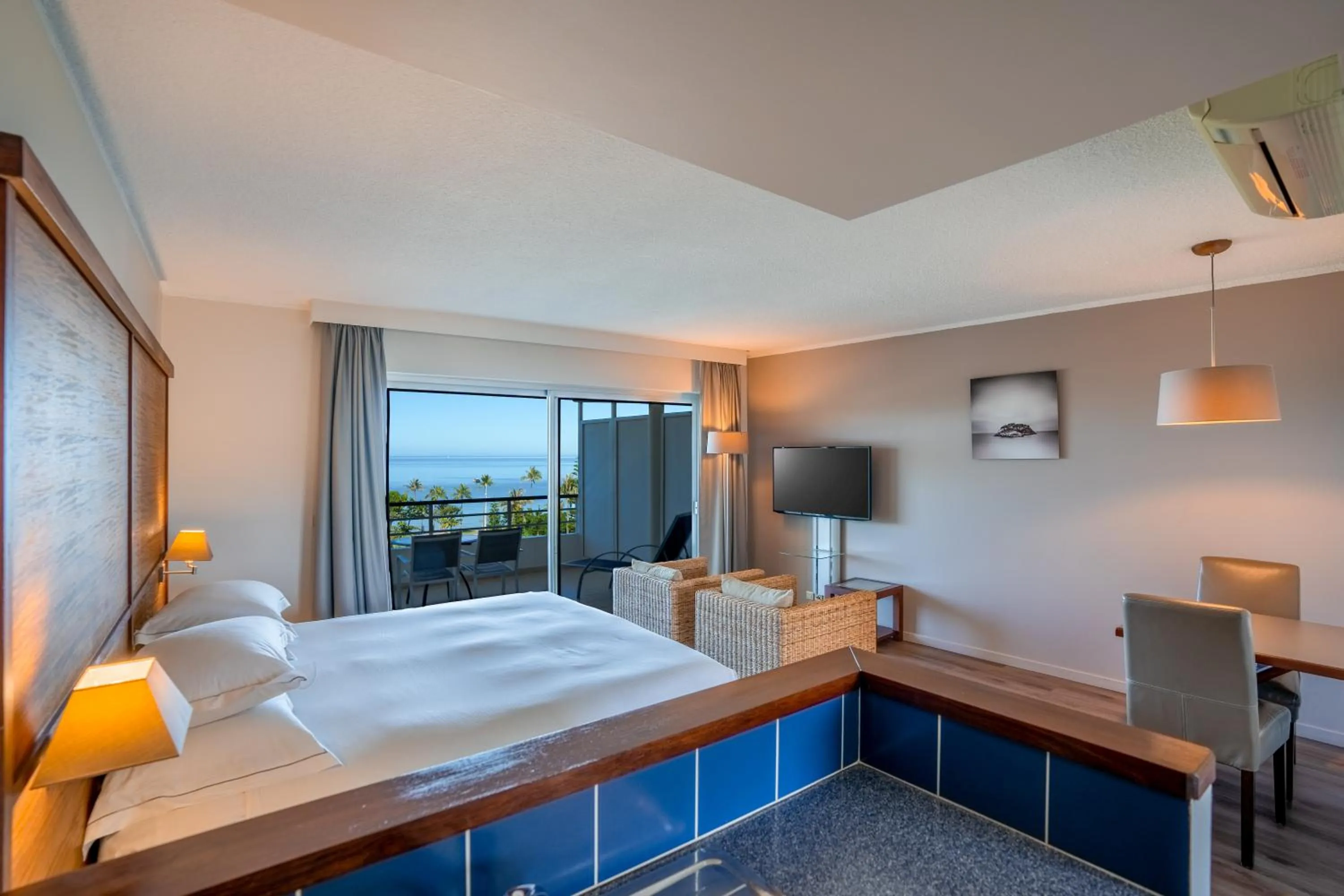Photo of the whole room, Bed in Hilton Noumea La Promenade Residences