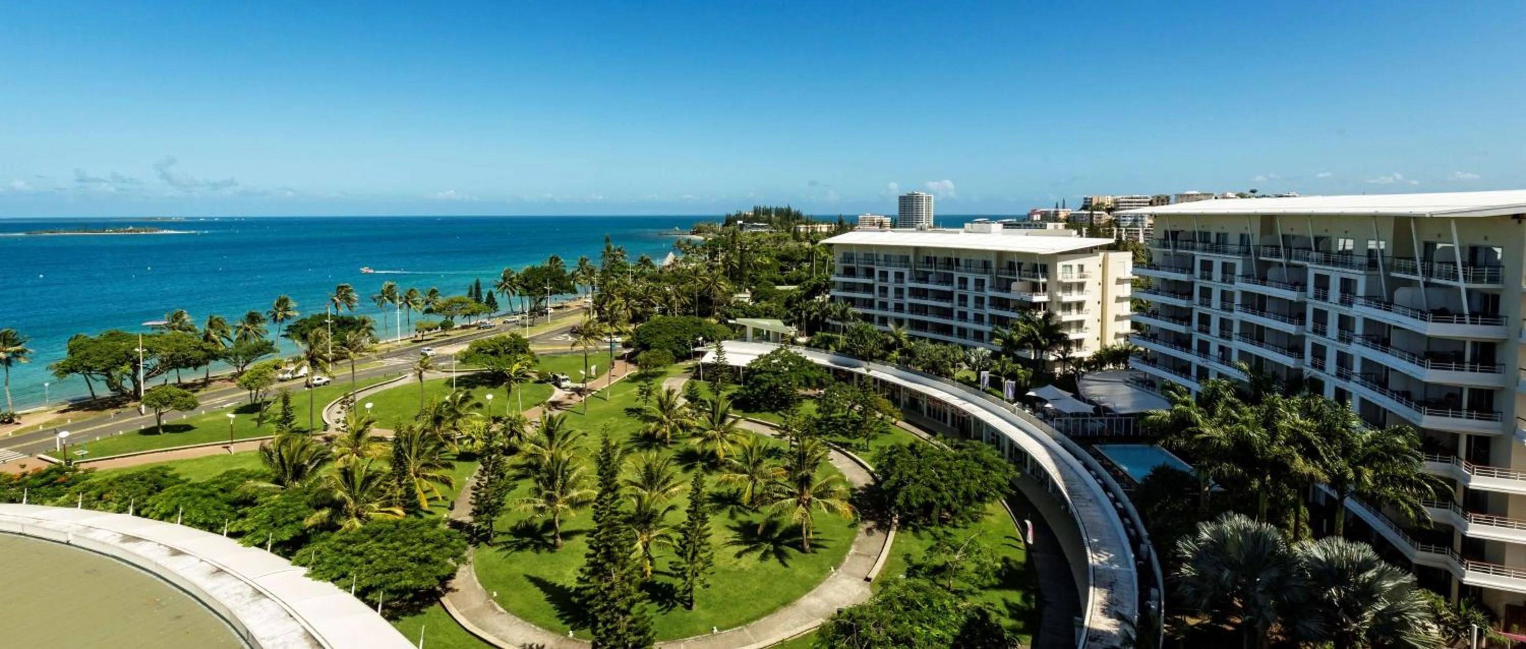 Property building in Hilton Noumea La Promenade Residences