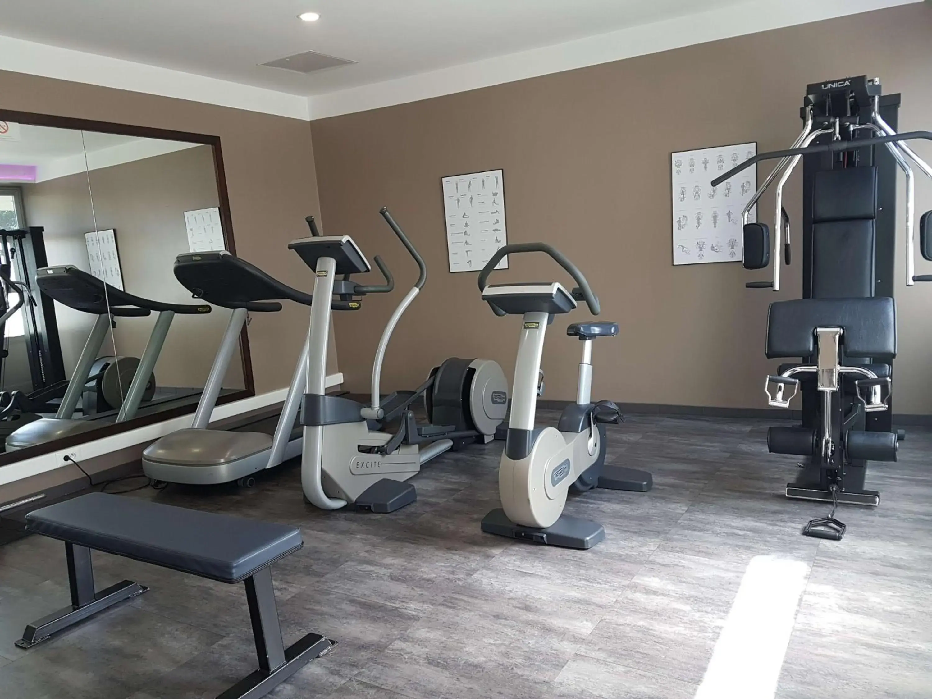 Fitness centre/facilities in Hilton Noumea La Promenade Residences Fitness centre/facilities in Hilton Noumea La Promenade Residences
