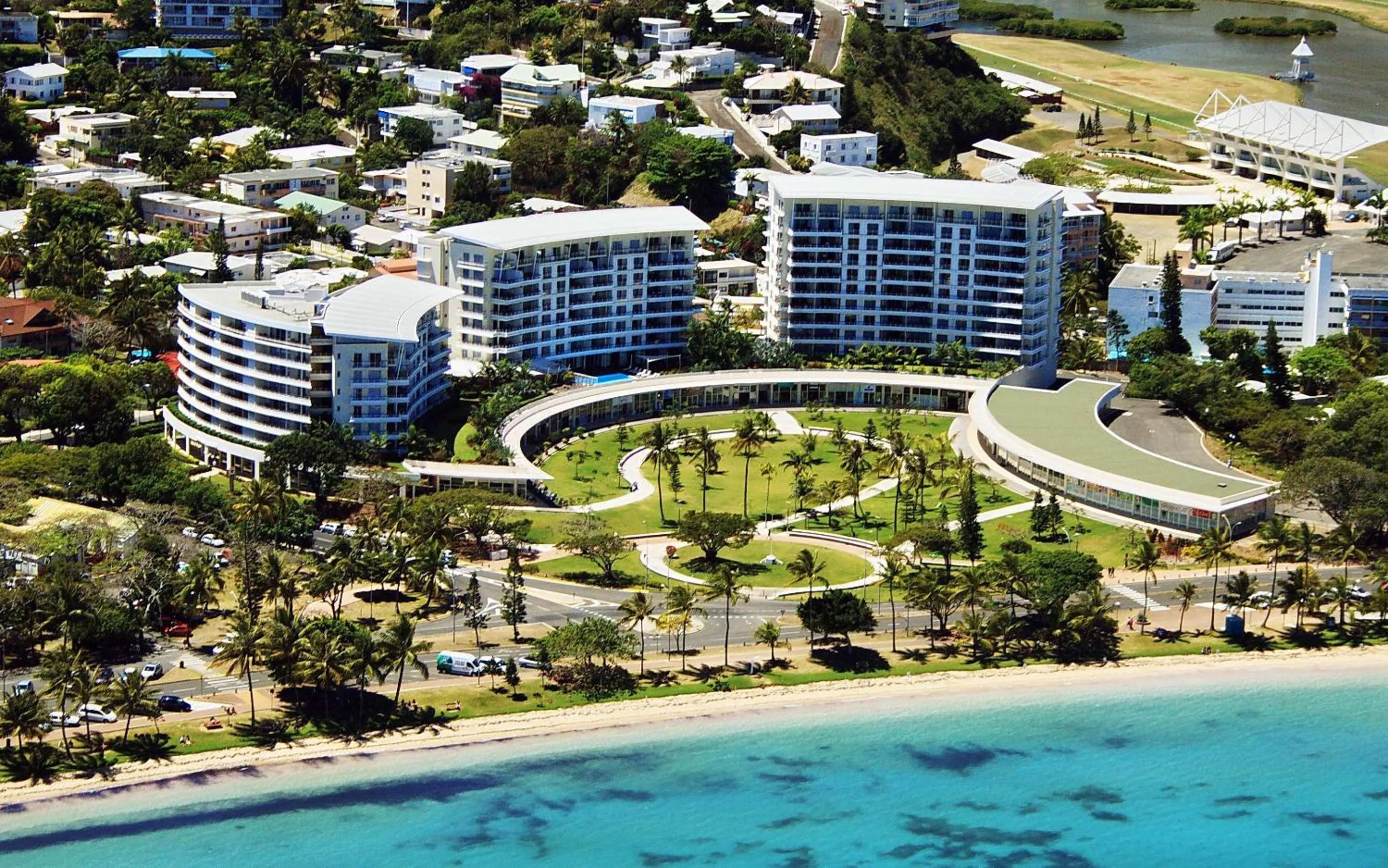 Property building in Hilton Noumea La Promenade Residences