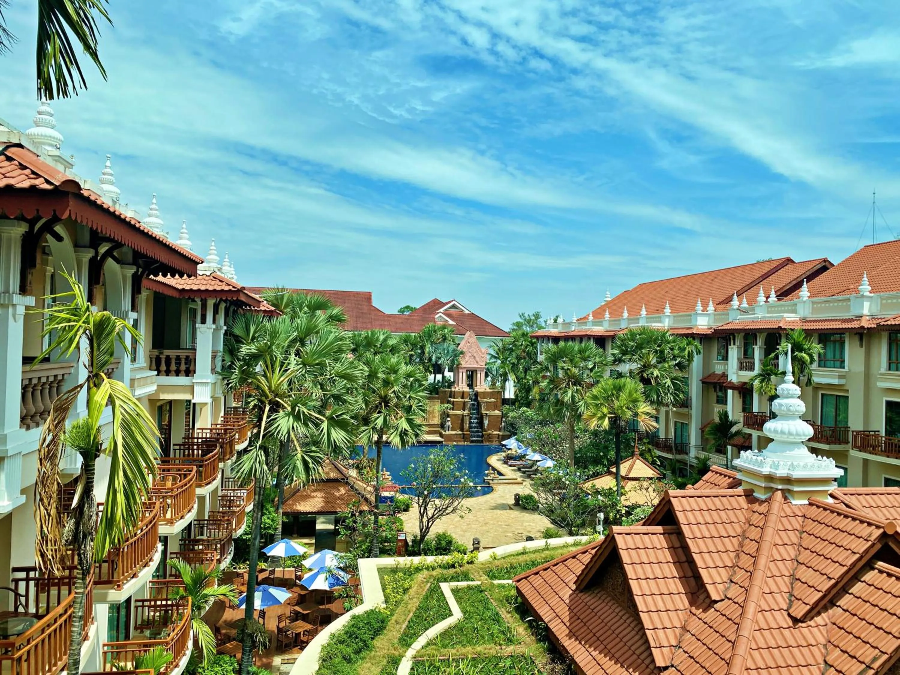 Property building in Sokha Angkor Resort