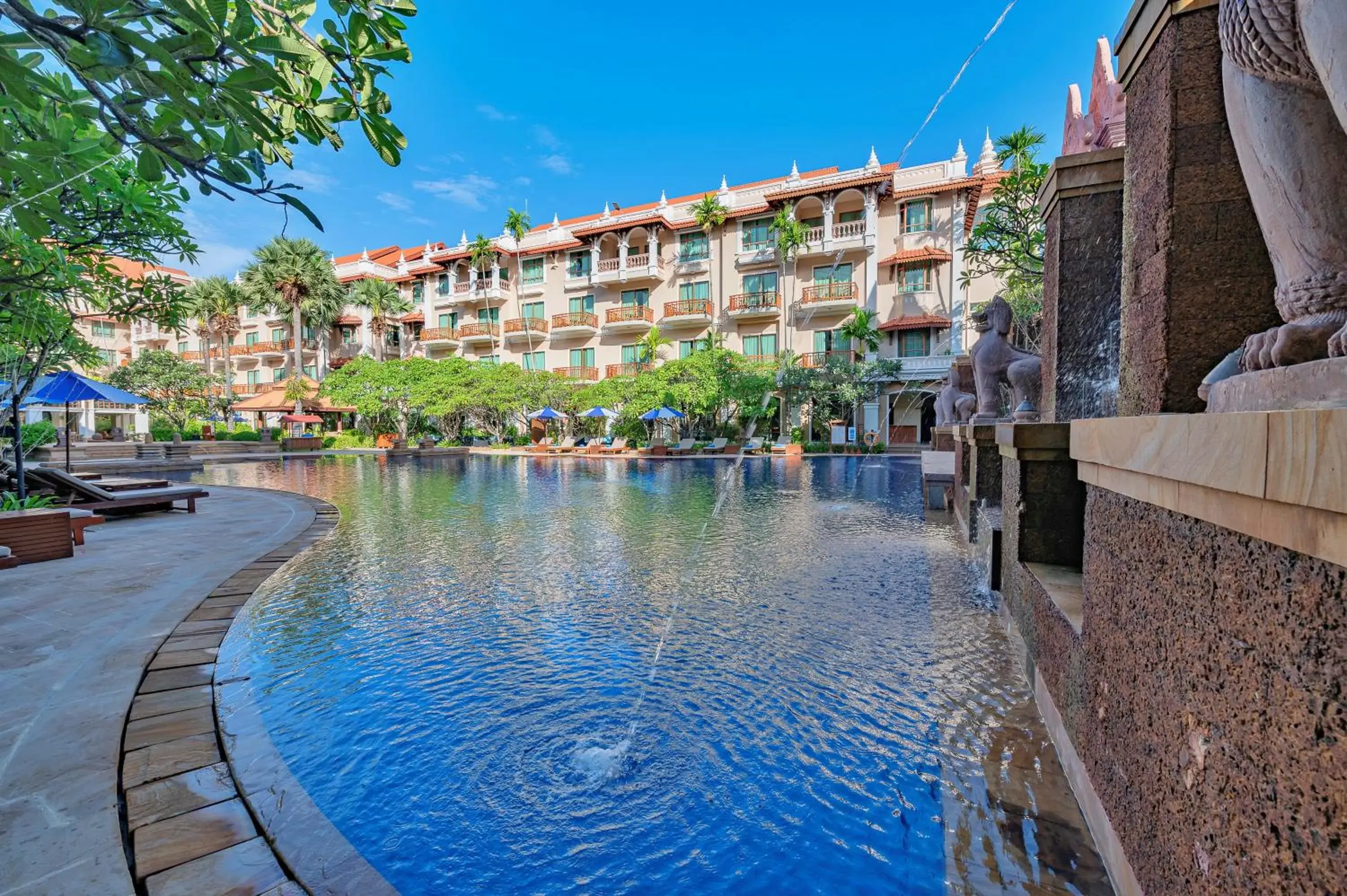 Swimming pool in Sokha Angkor Resort Swimming pool in Sokha Angkor Resort