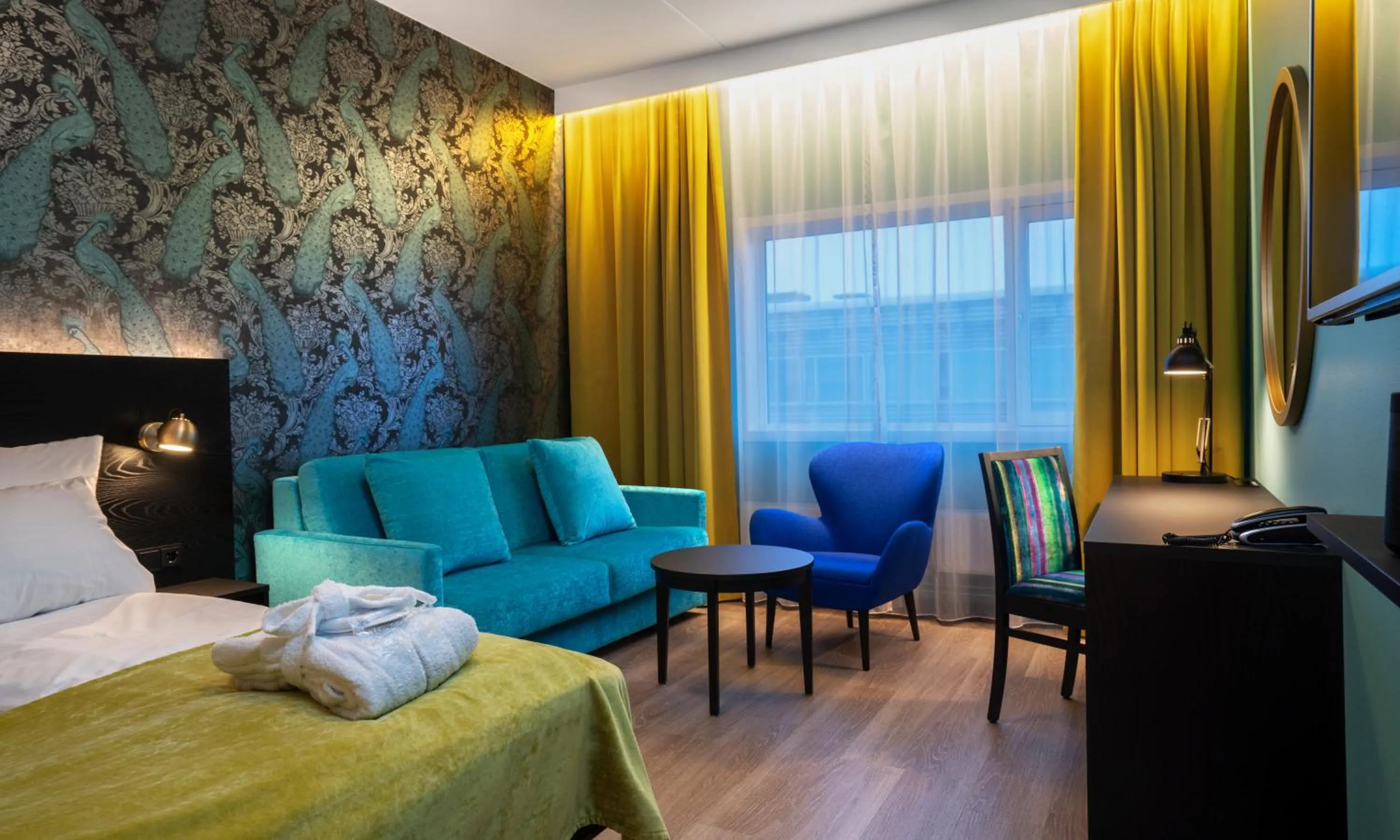 Bed in Thon Hotel Oslo Airport