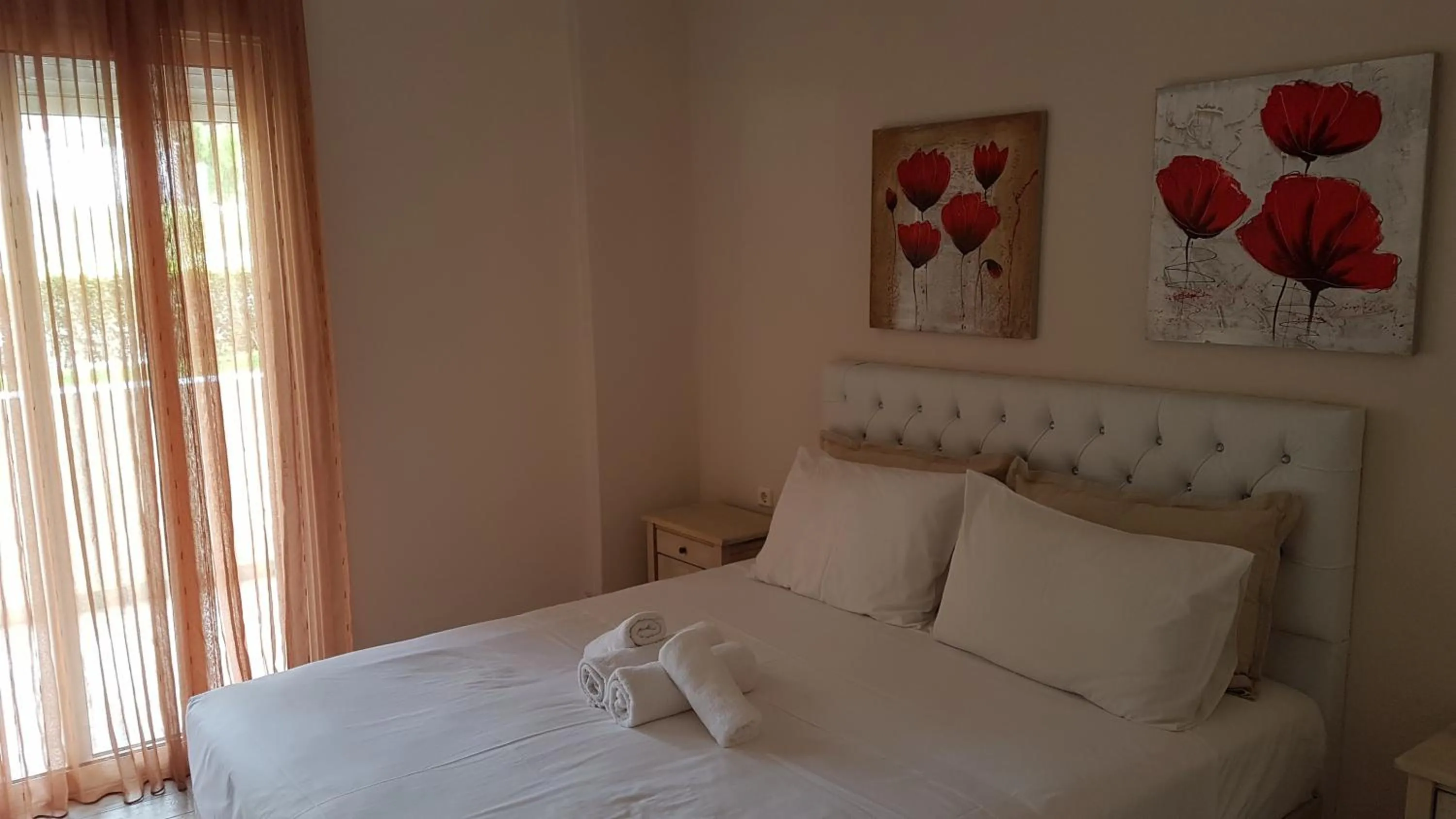 Bedroom in Evridiki Hotel