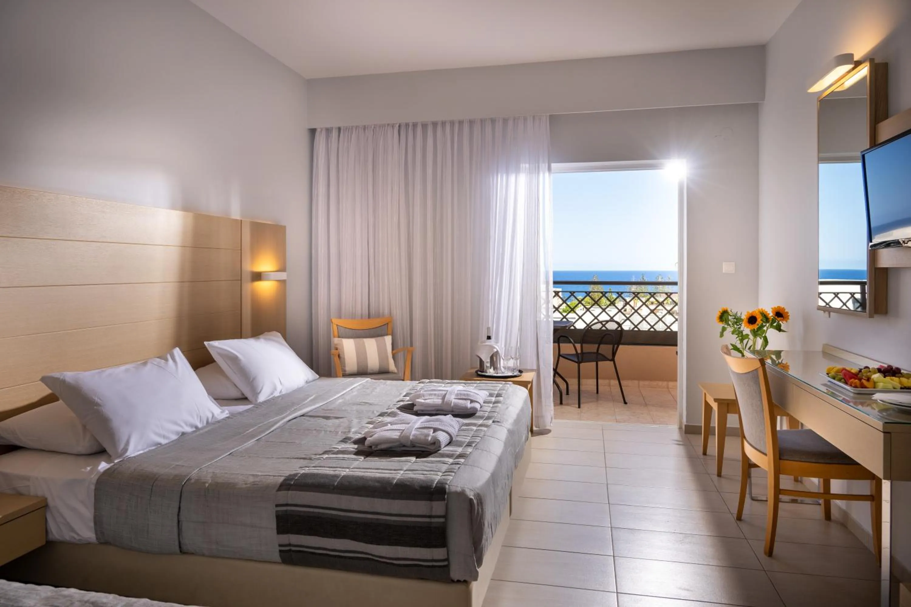 Bed in Grand Hotel Holiday Resort