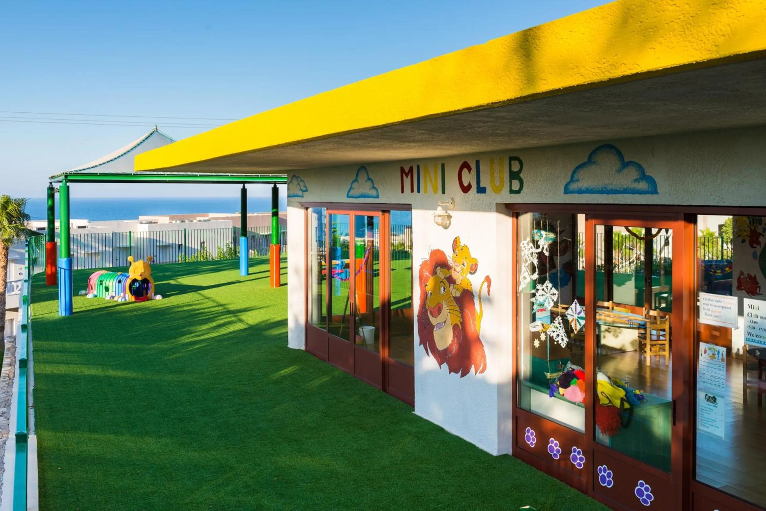 Children play ground in Grand Hotel Holiday Resort