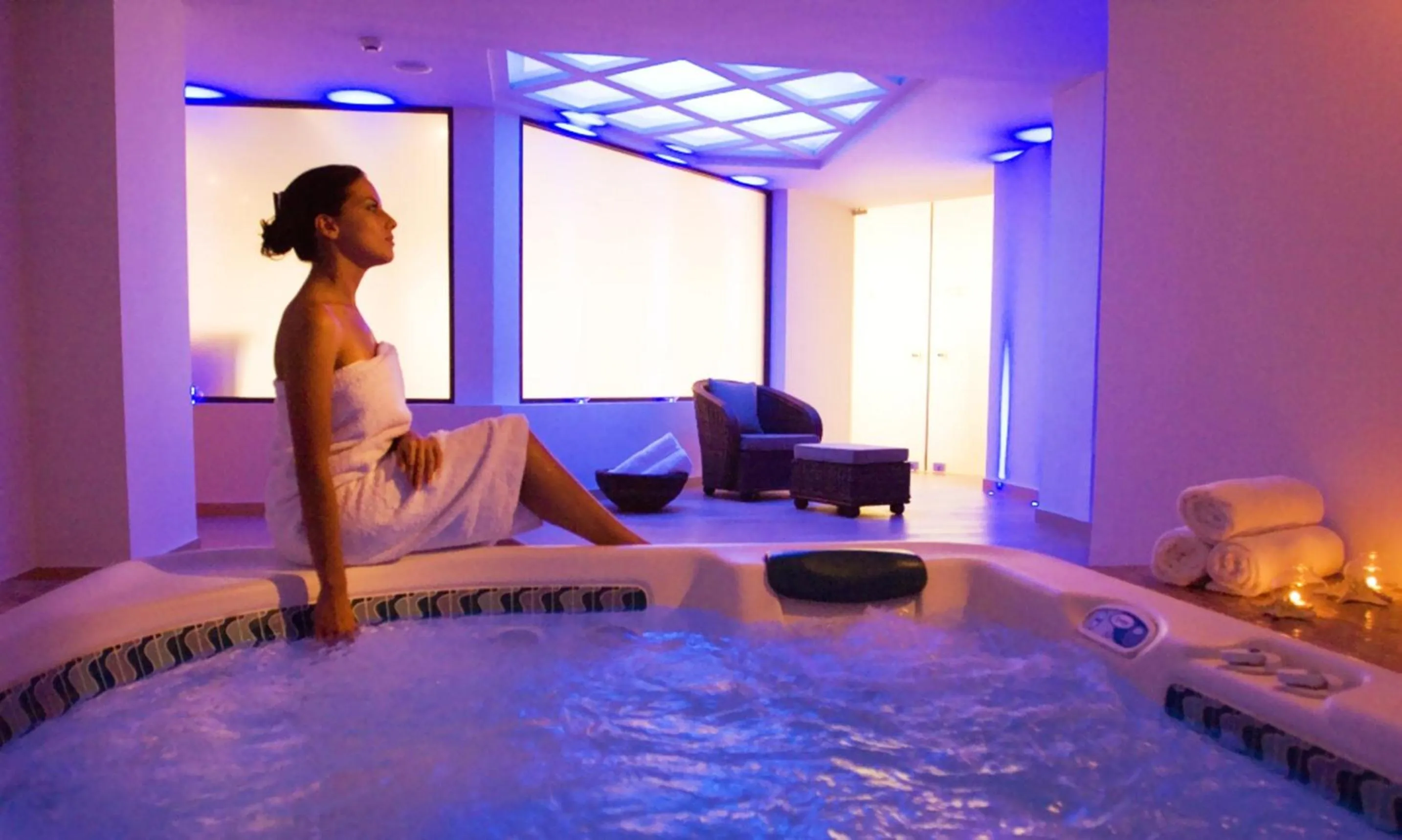 Spa and wellness centre/facilities in Grand Hotel Holiday Resort