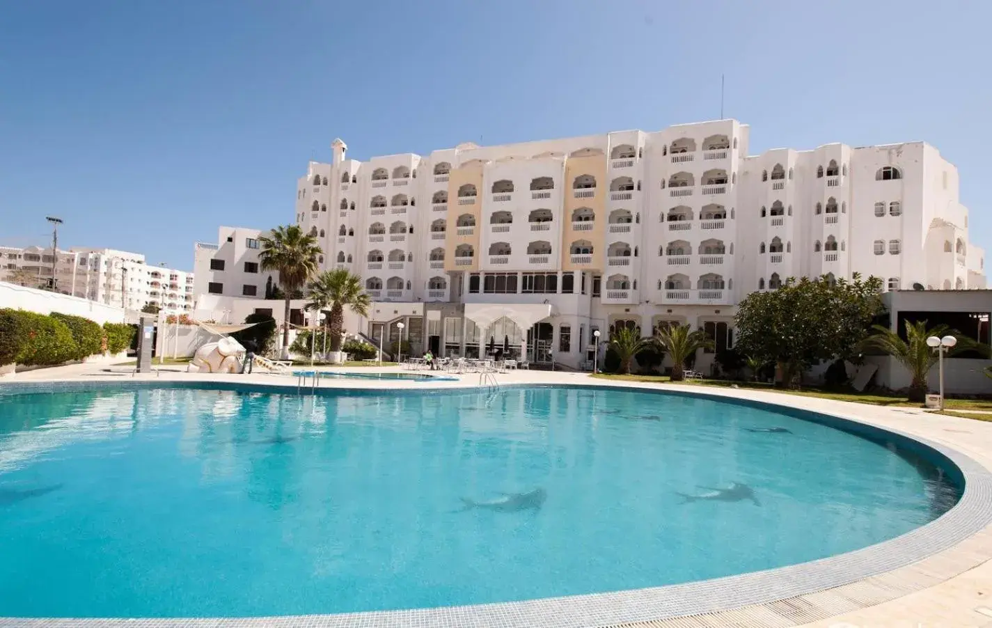 Swimming pool in City Business Monastir Center Swimming pool in City Business Monastir Center