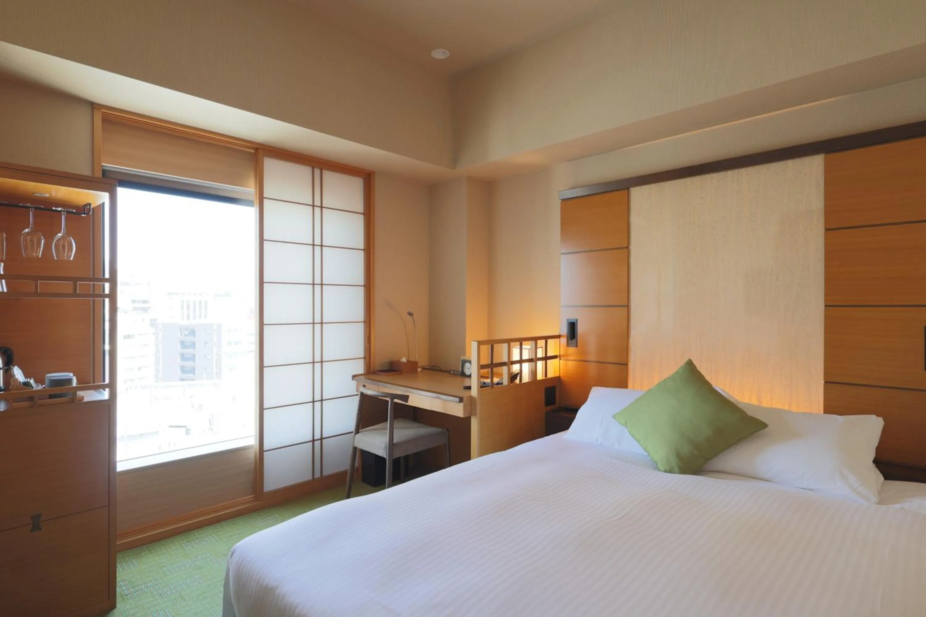 Photo of the whole room, Bed in Hotel Niwa Tokyo
