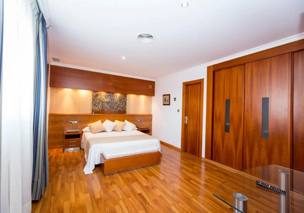 Bed in Hotel Rusadir