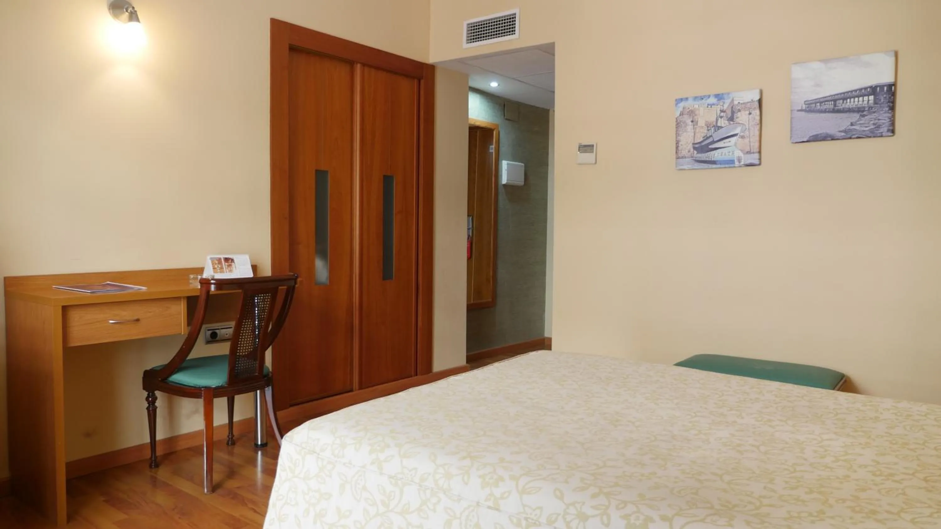 Decorative detail, Bed in Hotel Rusadir