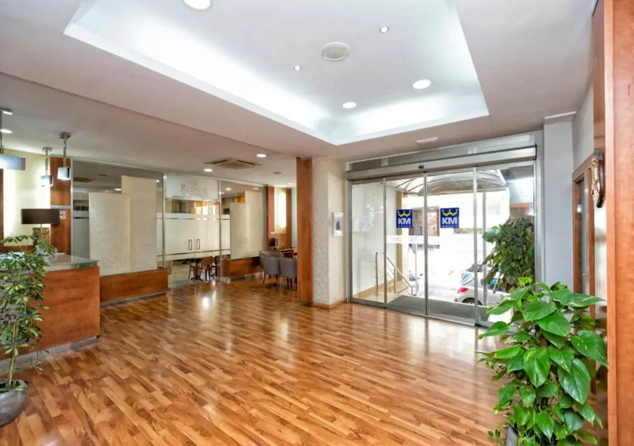 Lobby or reception in Hotel Rusadir Lobby or reception in Hotel Rusadir