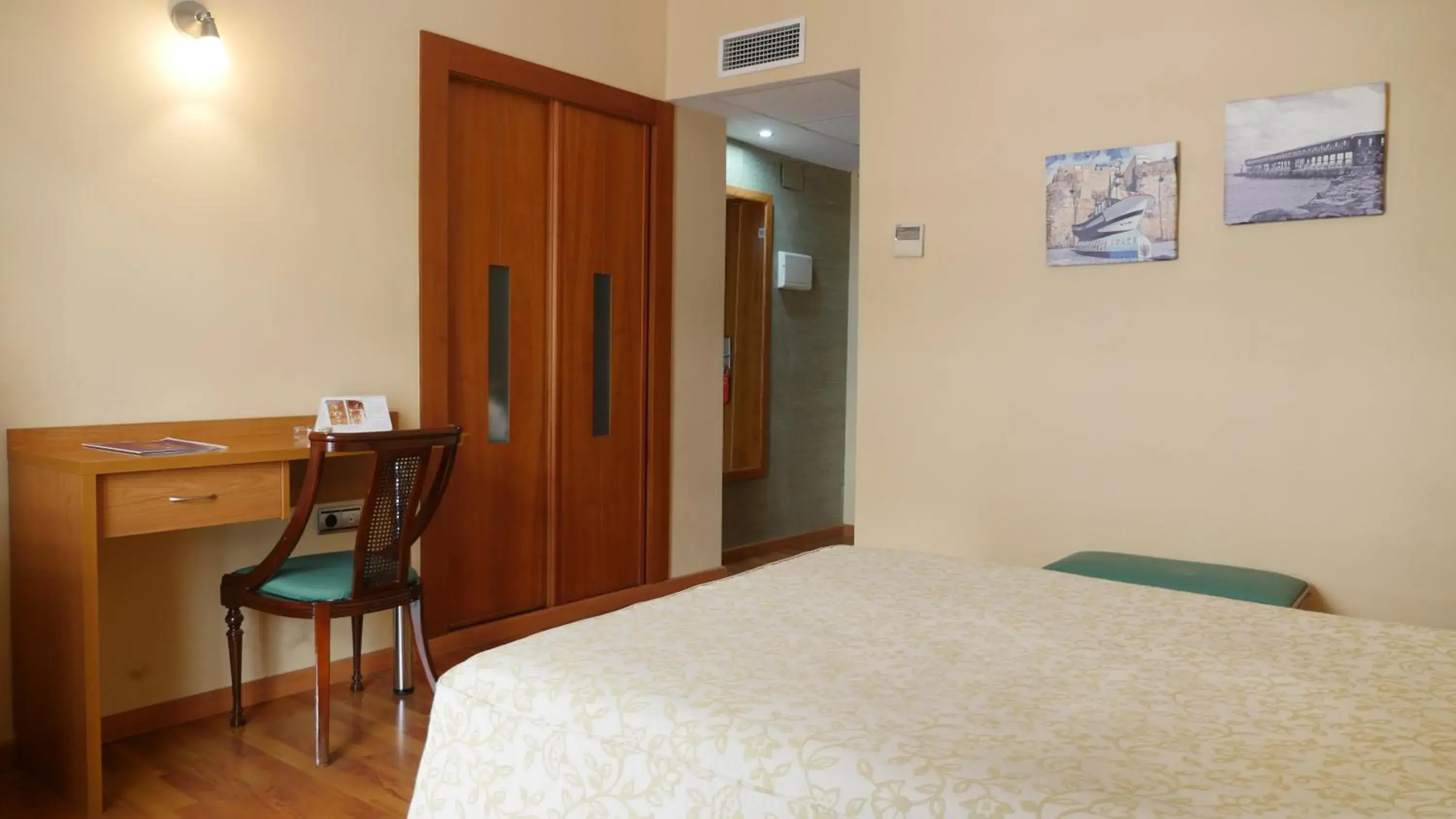 Bed in Hotel Rusadir Bed in Hotel Rusadir