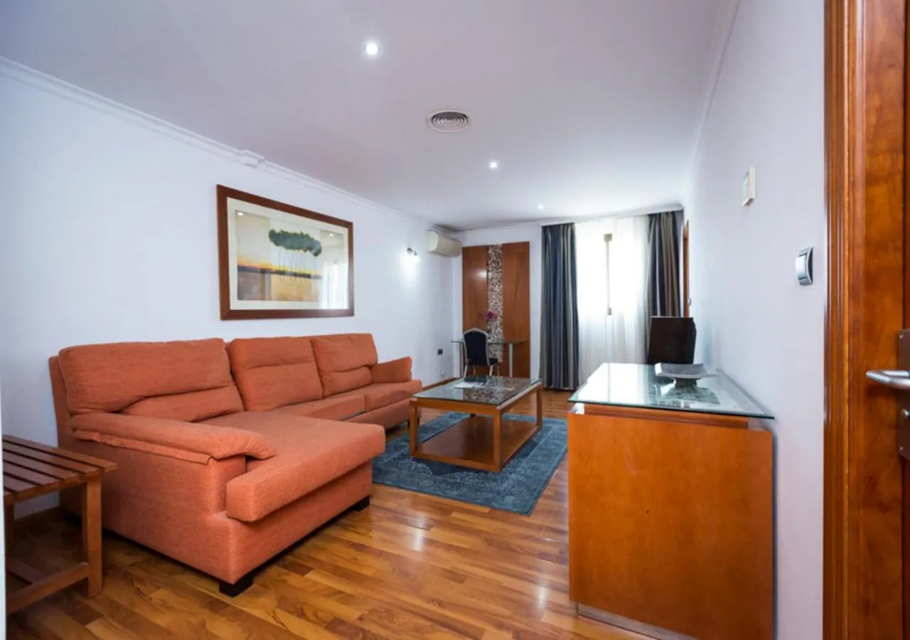 Living room in Hotel Rusadir